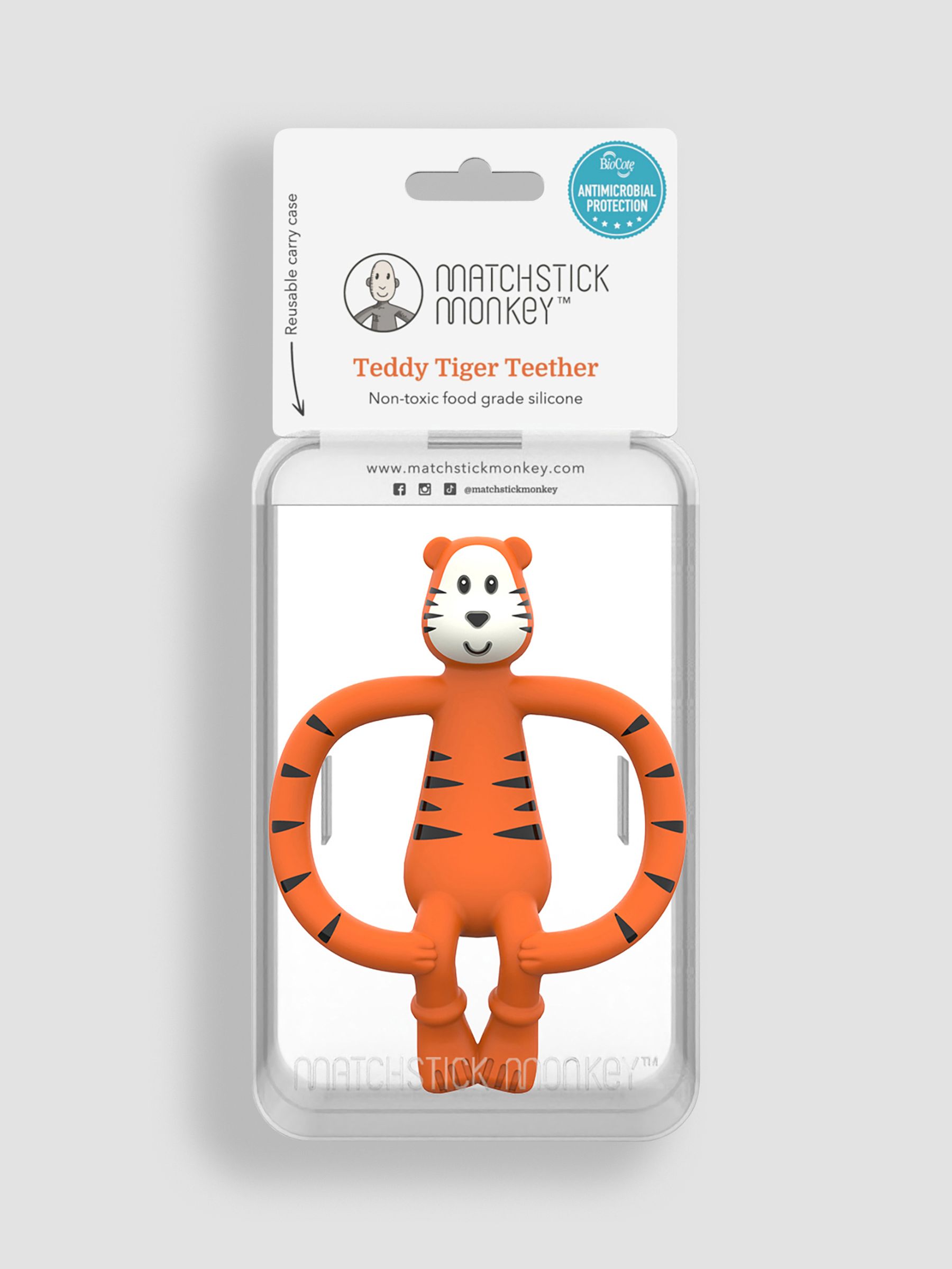 Matchstick Monkey Teddy Tiger Teether - Image 9 of 9