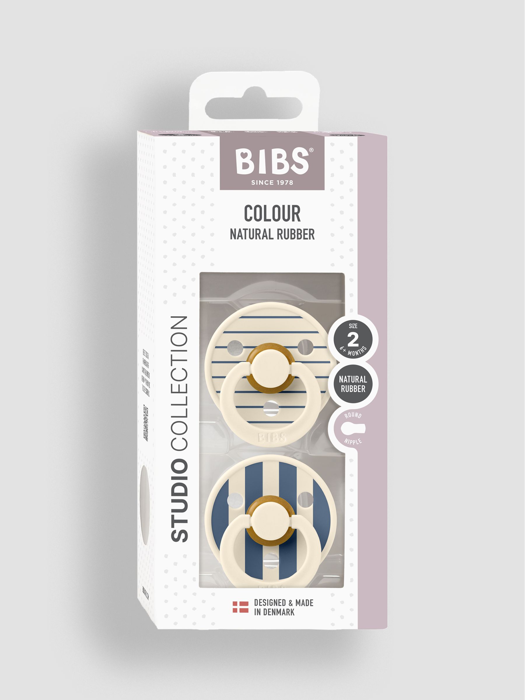 BIBS Studio 2-Pack Dummies Size 2 - Image 1 of 2