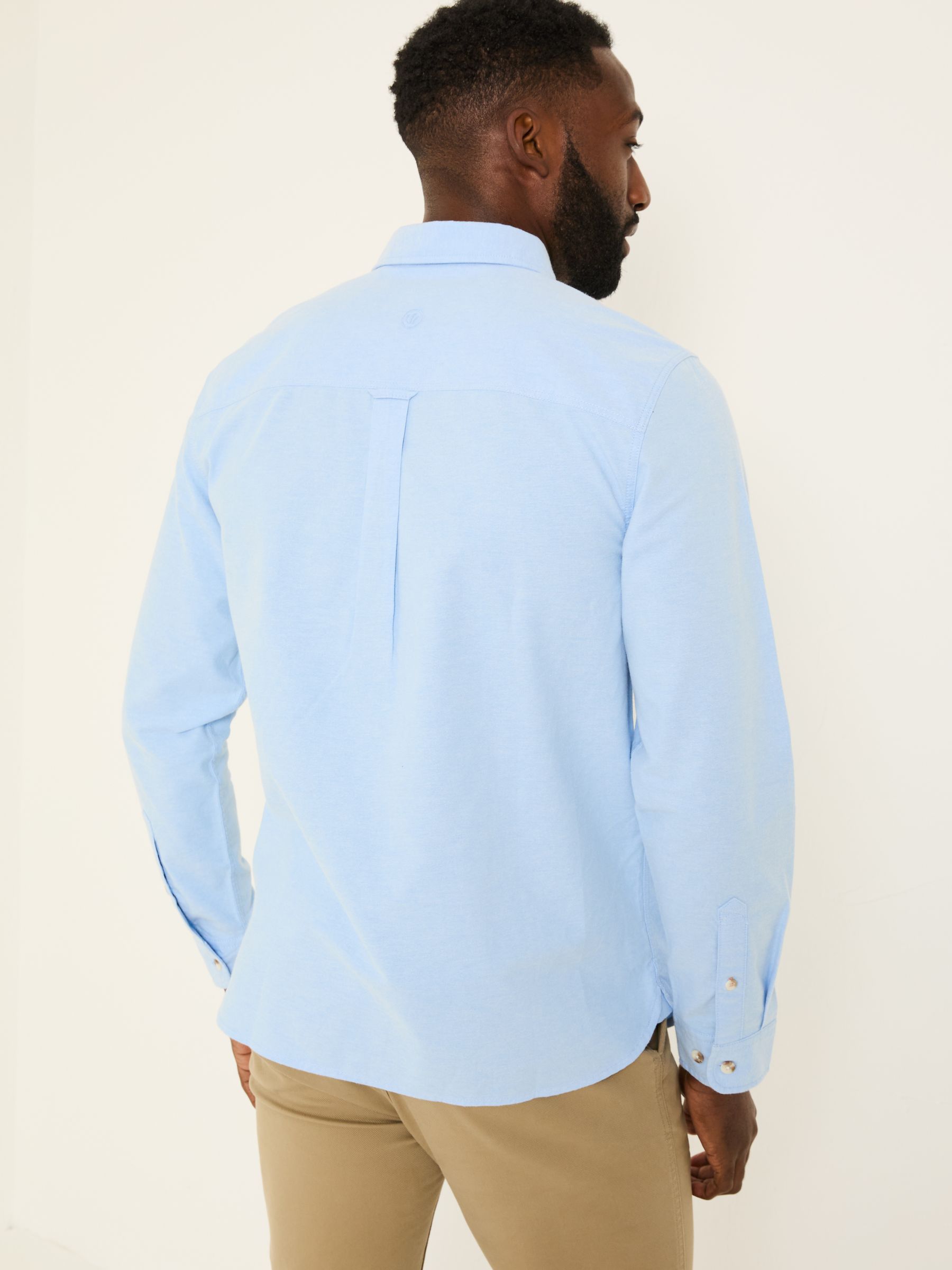 Blue Long Sleeve Oxford Shirt - Image 2 of 6