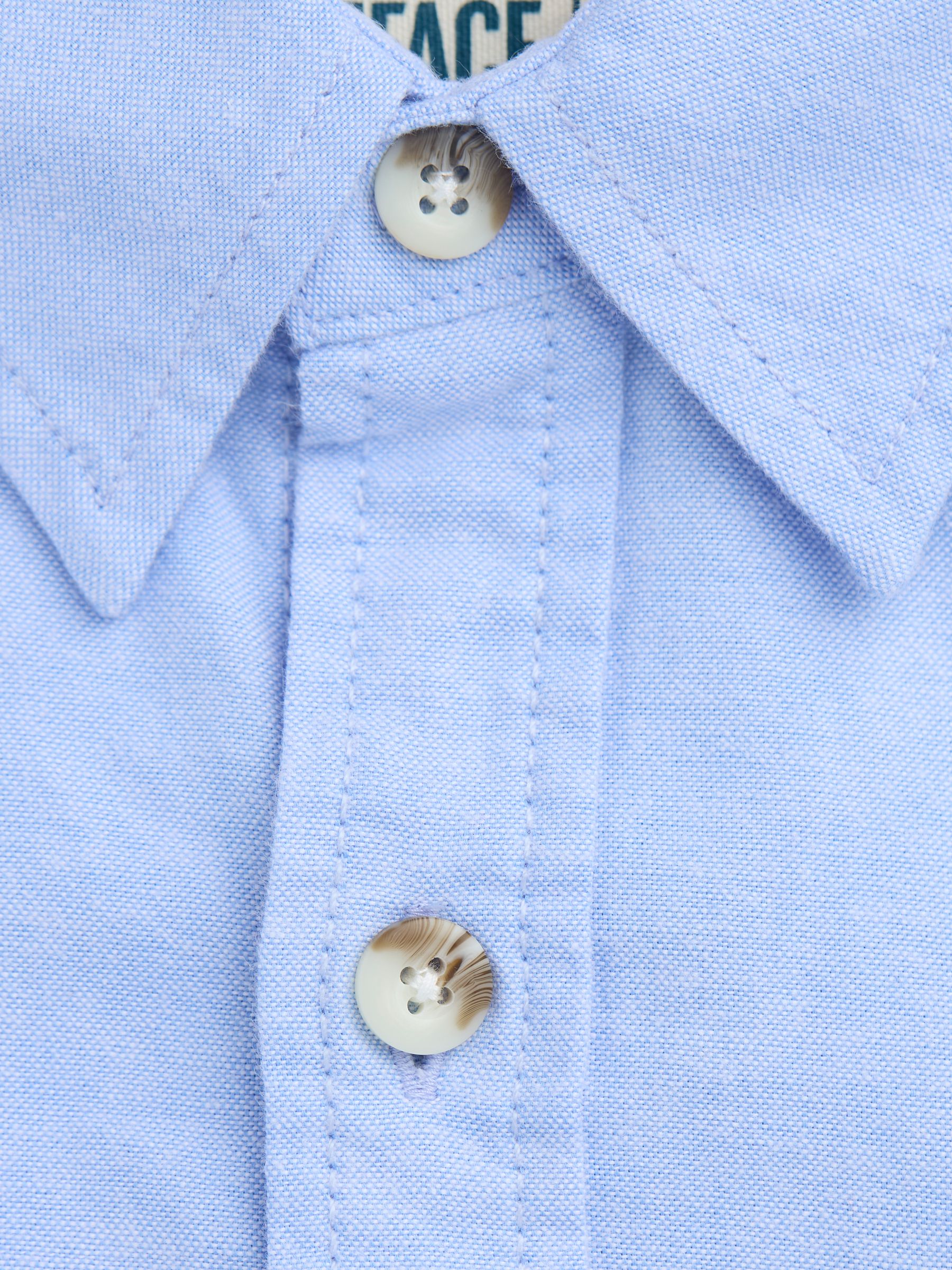 Blue Long Sleeve Oxford Shirt - Image 6 of 6