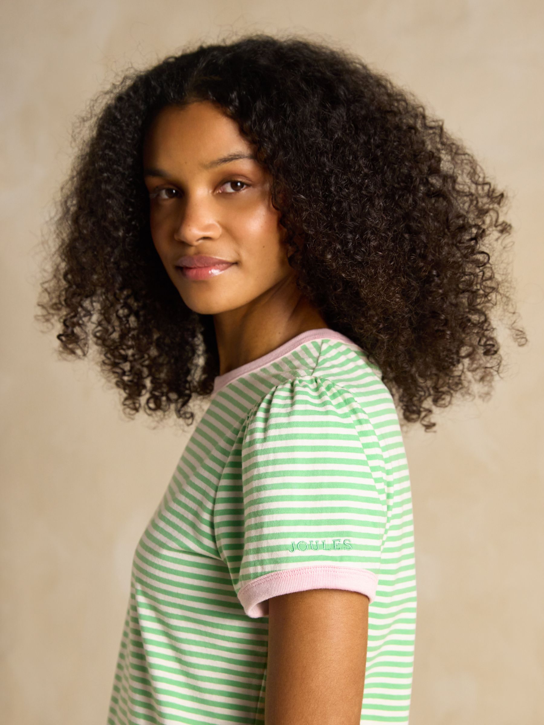 Erin Green Short Sleeve Striped T-Shirt - Image 3 of 6