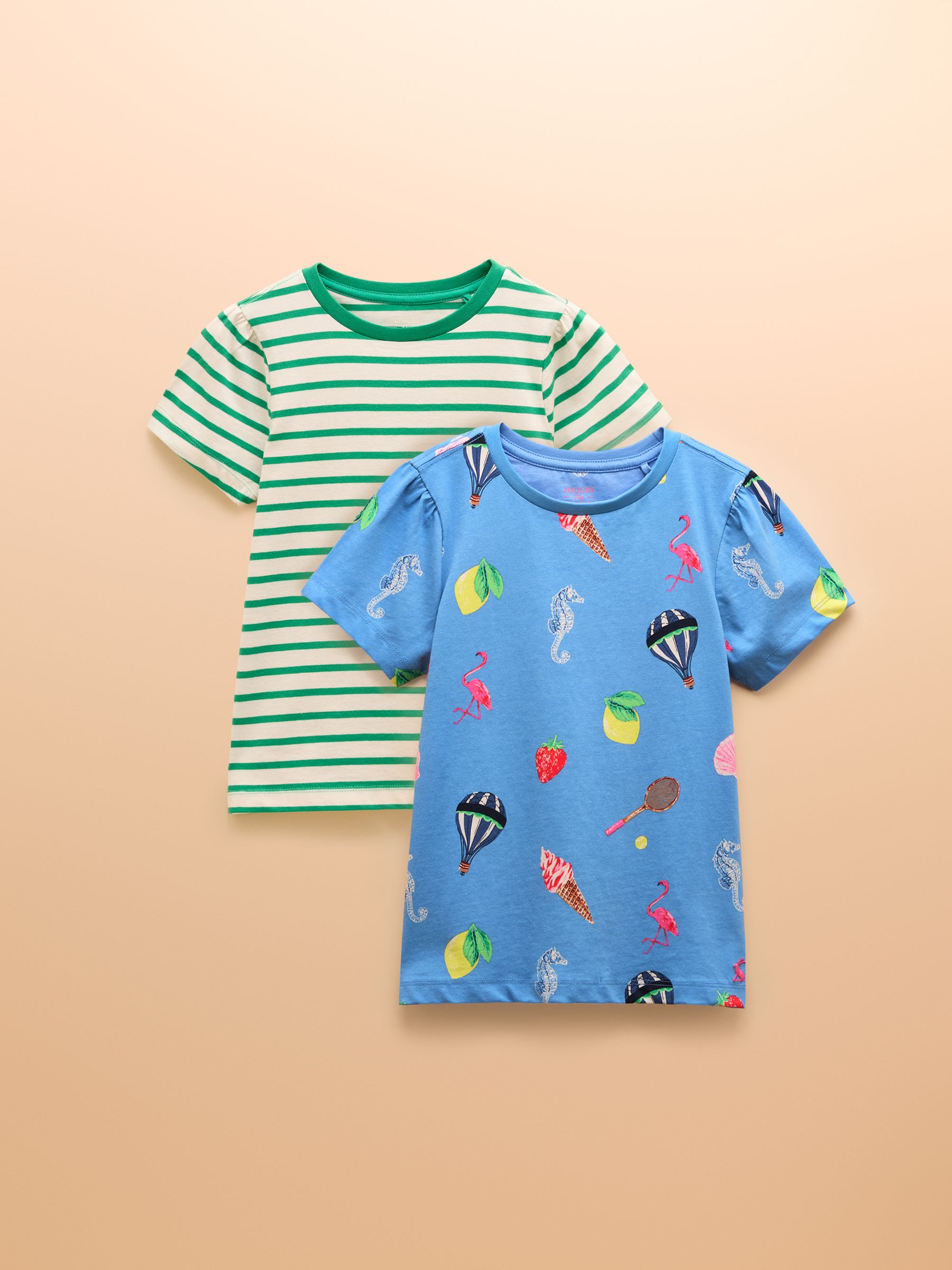 Let's Go Green/Blue Short Sleeve T-Shirt Multipack - Image 1 of 7