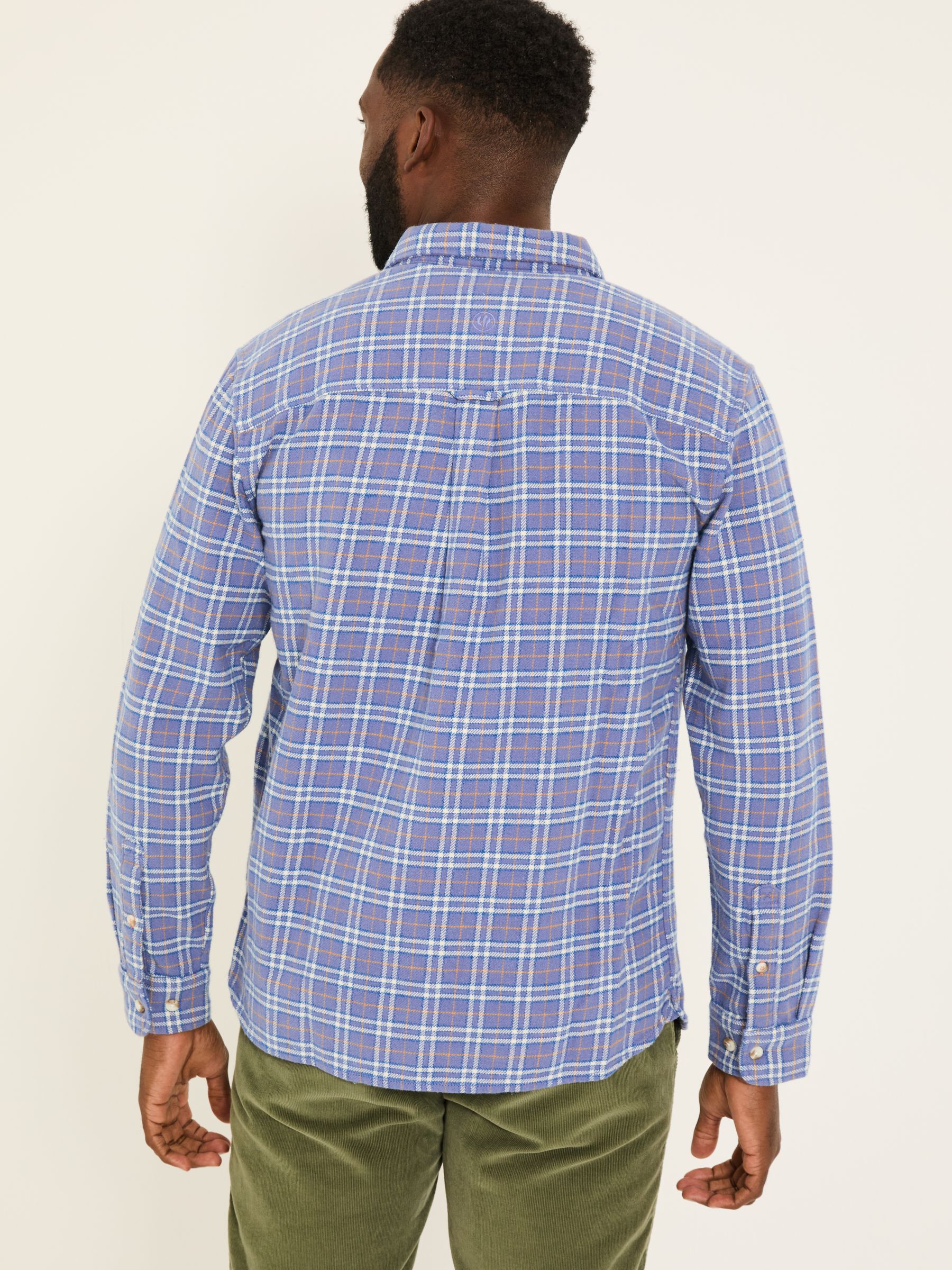 Purple Acton Long Sleeve Check Shirt - Image 2 of 4