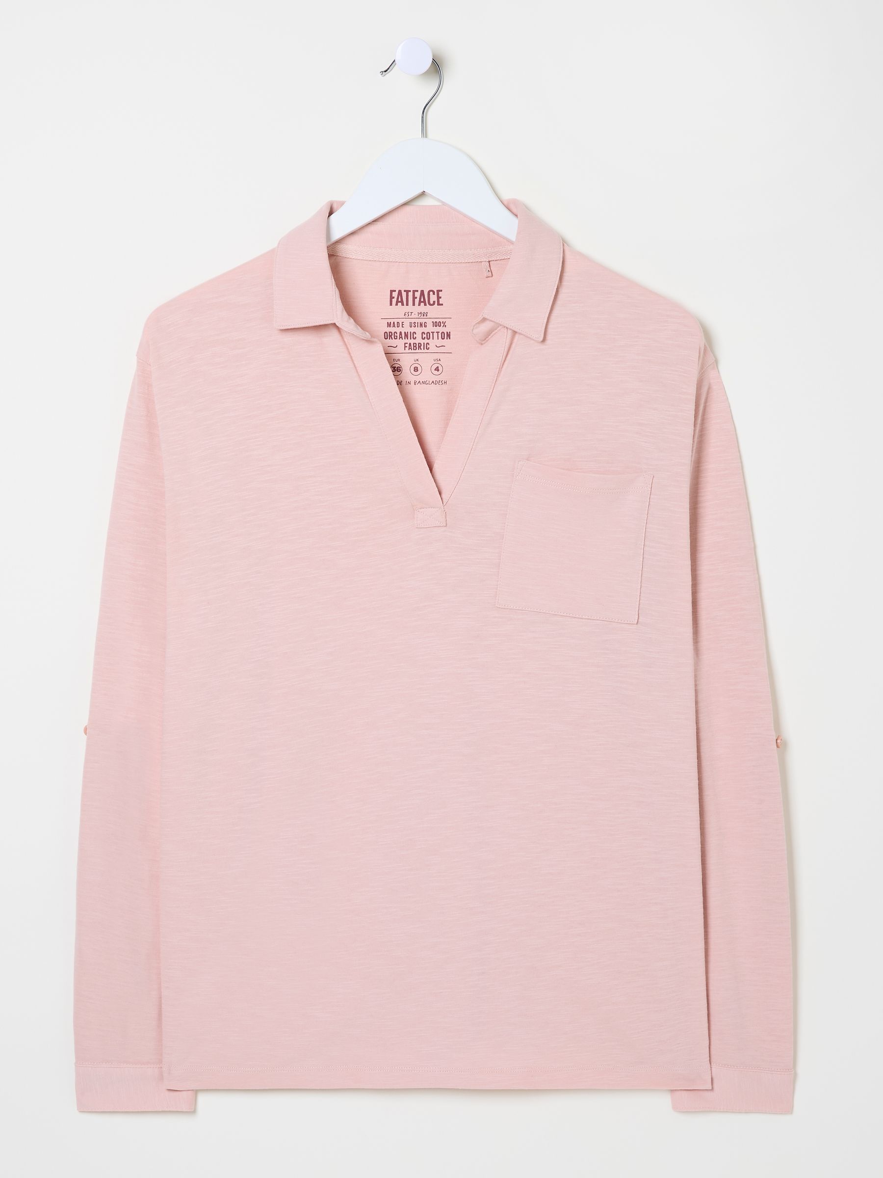 Paige Rose Pink Jersey Shirt - Image 4 of 4