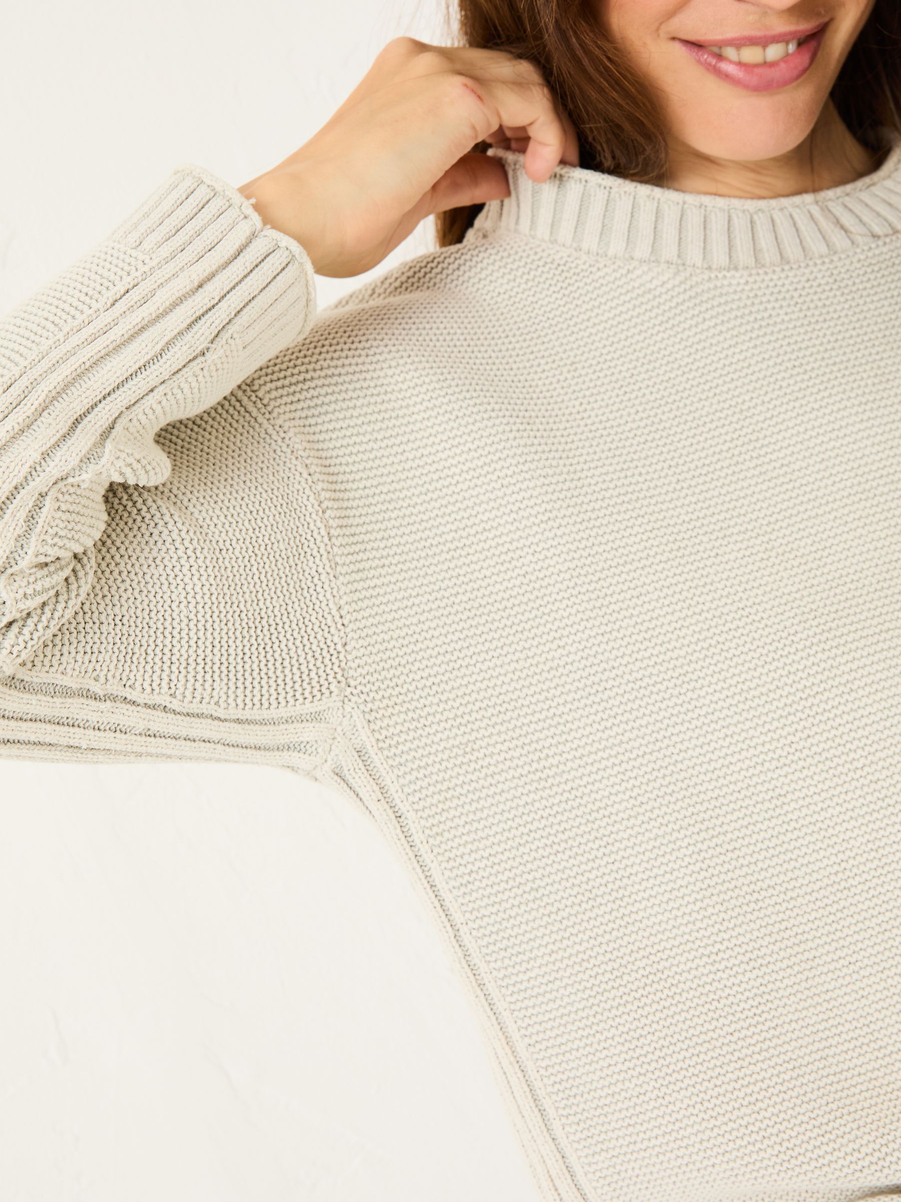Elia Stone Laundered Knitted Jumper - Image 5 of 10