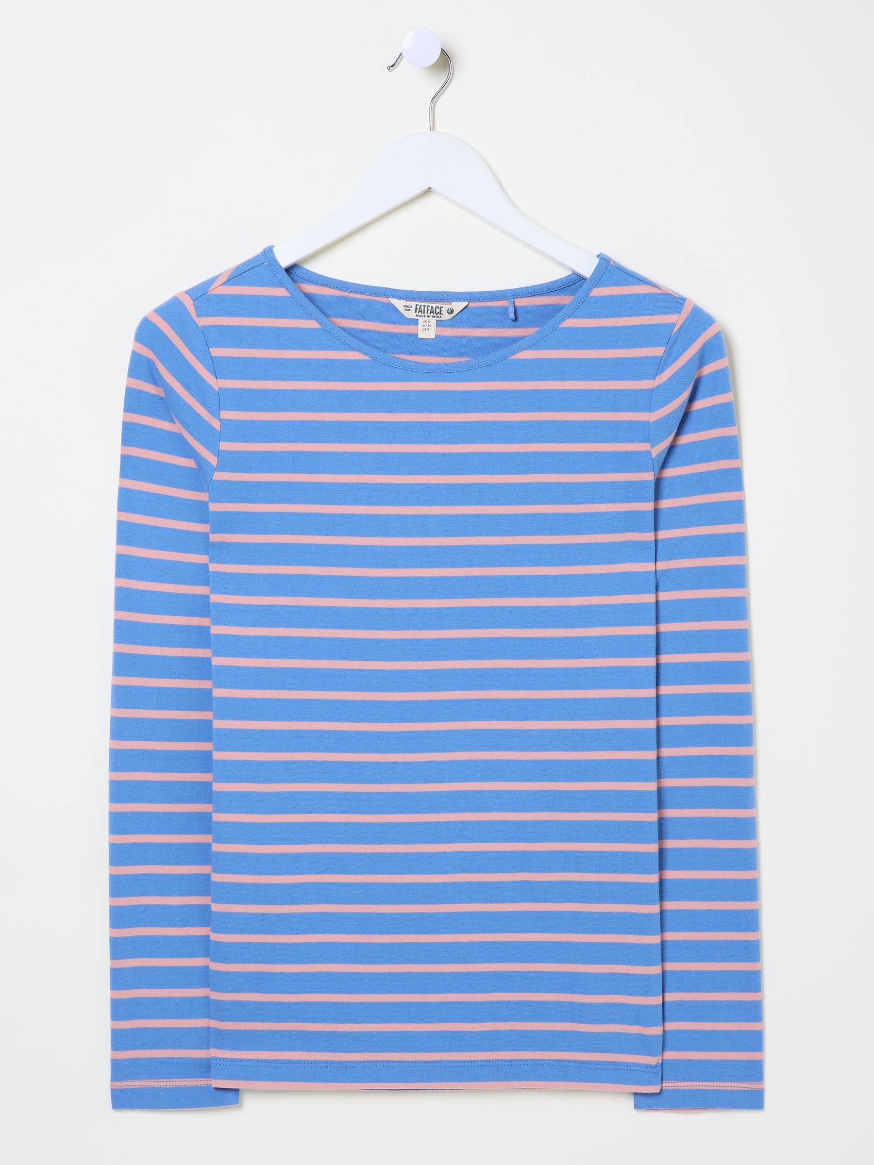 Breton Multi 100% Cotton Long Sleeve T-Shirt - Image 10 of 10