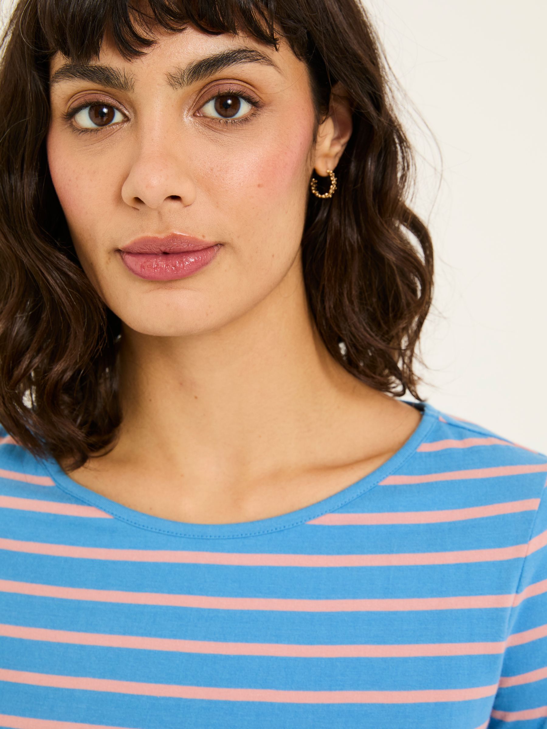 Breton Multi 100% Cotton Long Sleeve T-Shirt - Image 4 of 10