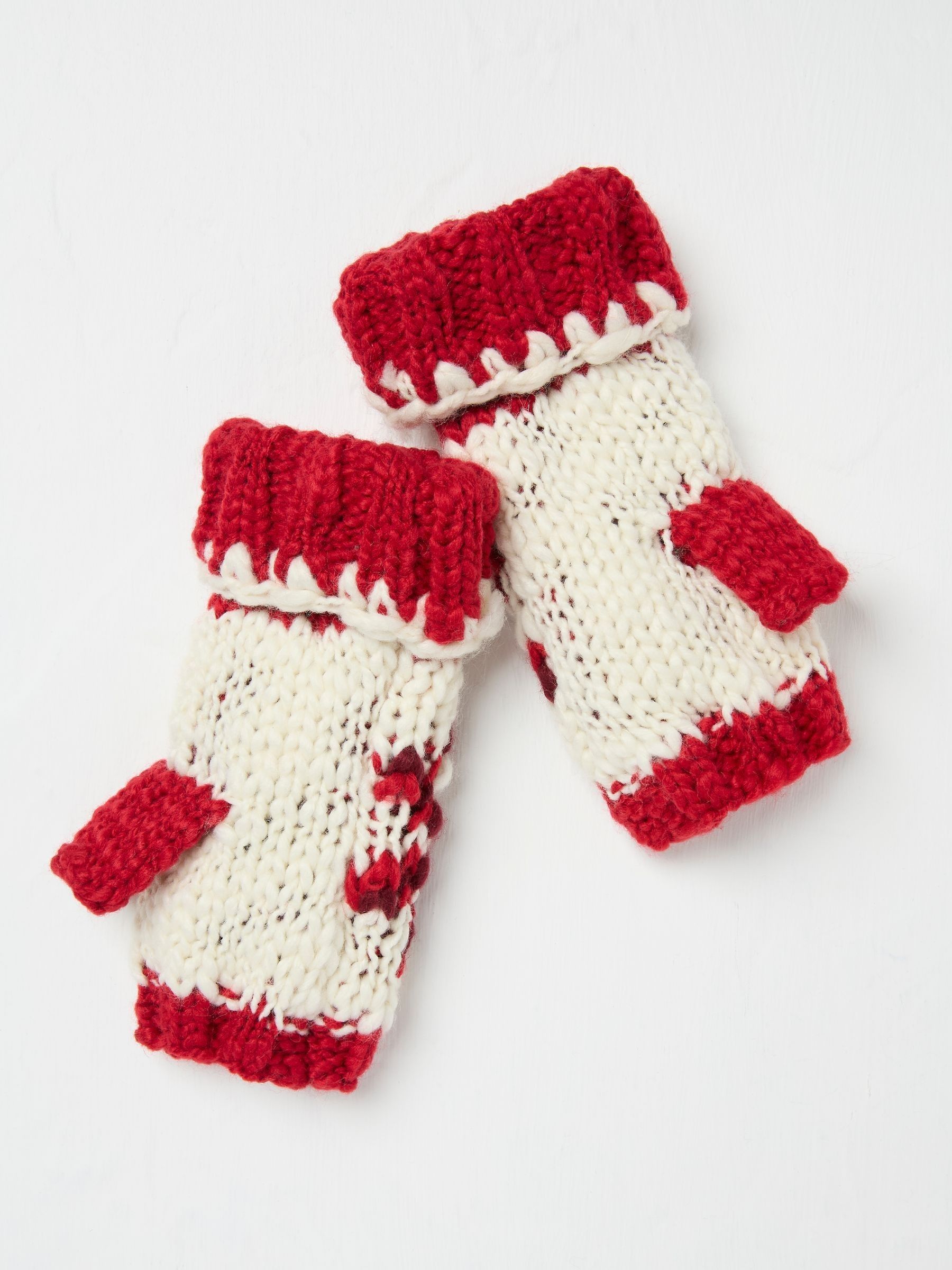 Red Snowflake Cuffs - Image 2 of 4