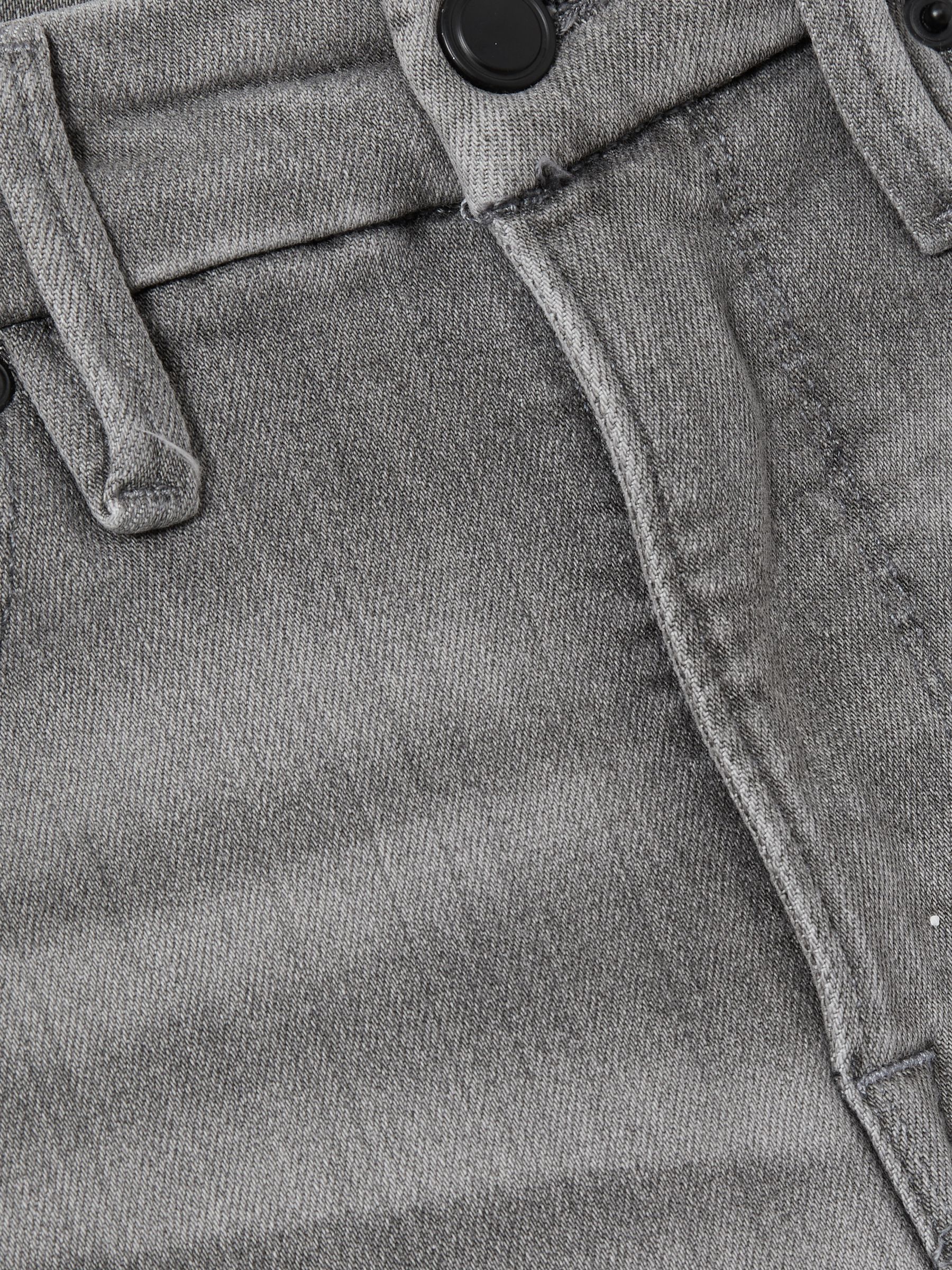 Good American Straight-Leg Jeans in Washed Grey - Image 6 of 6