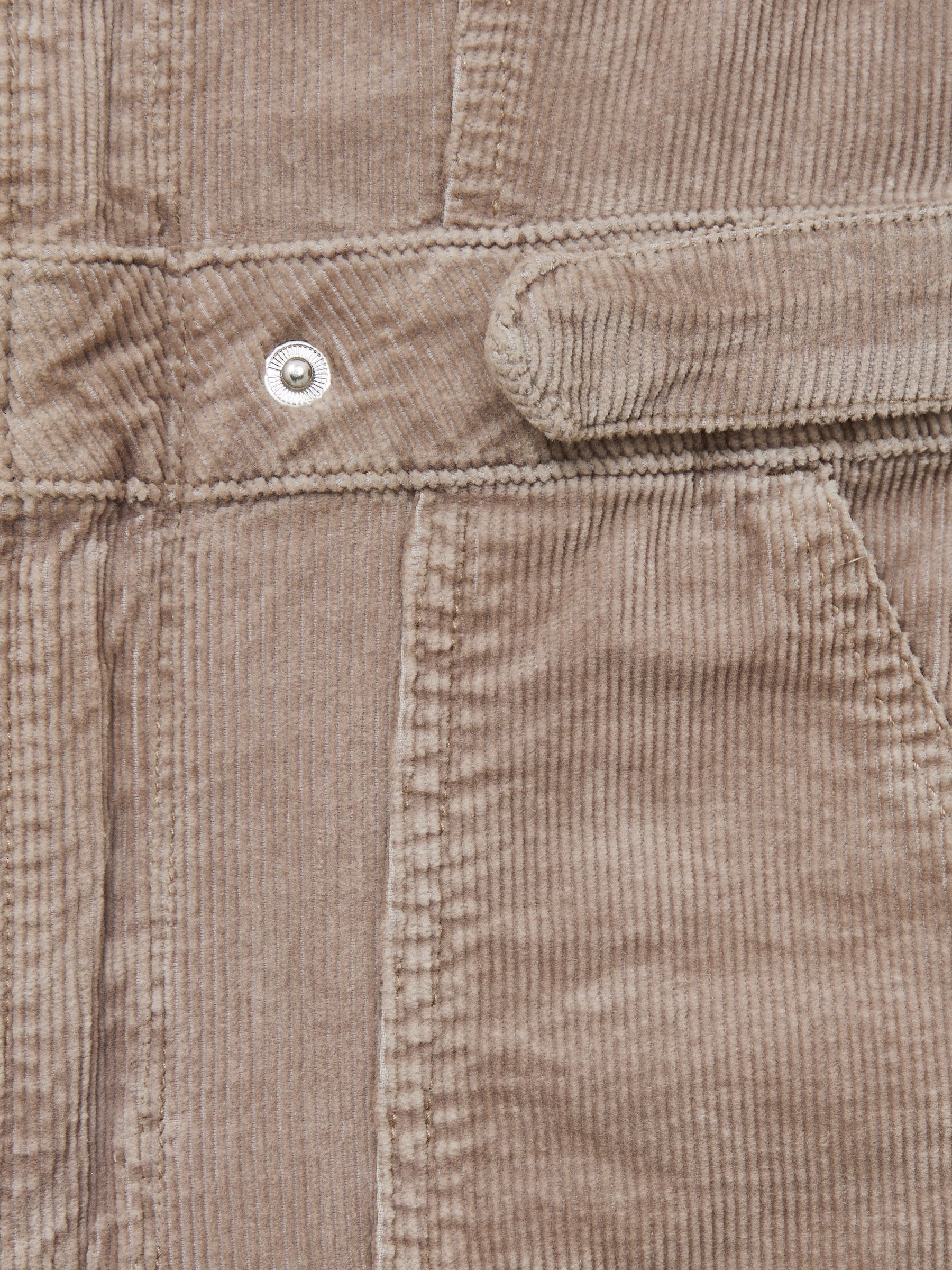 Corduroy Palazzo Jumpsuit in Beige - Image 6 of 6