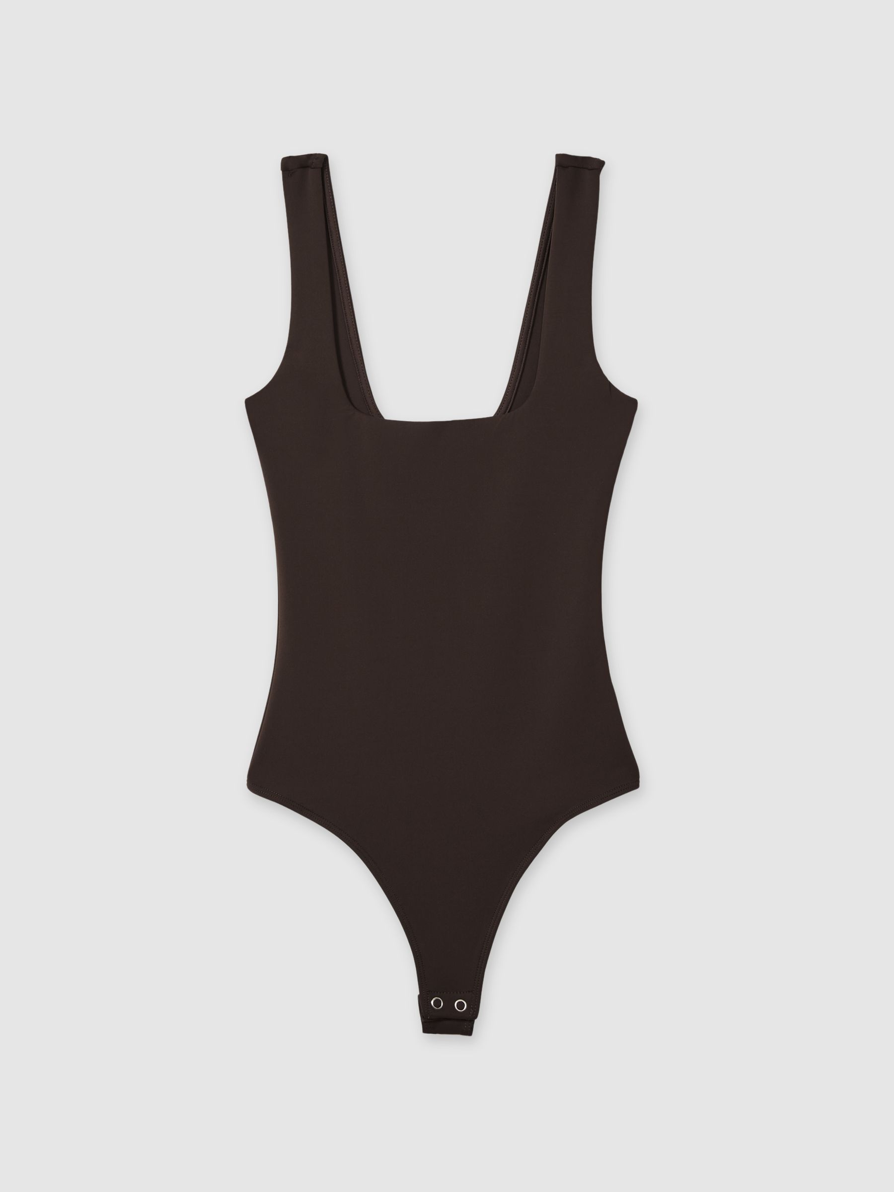 Good American Scuba Tank Bodysuit in Black/Brown - Image 2 of 6