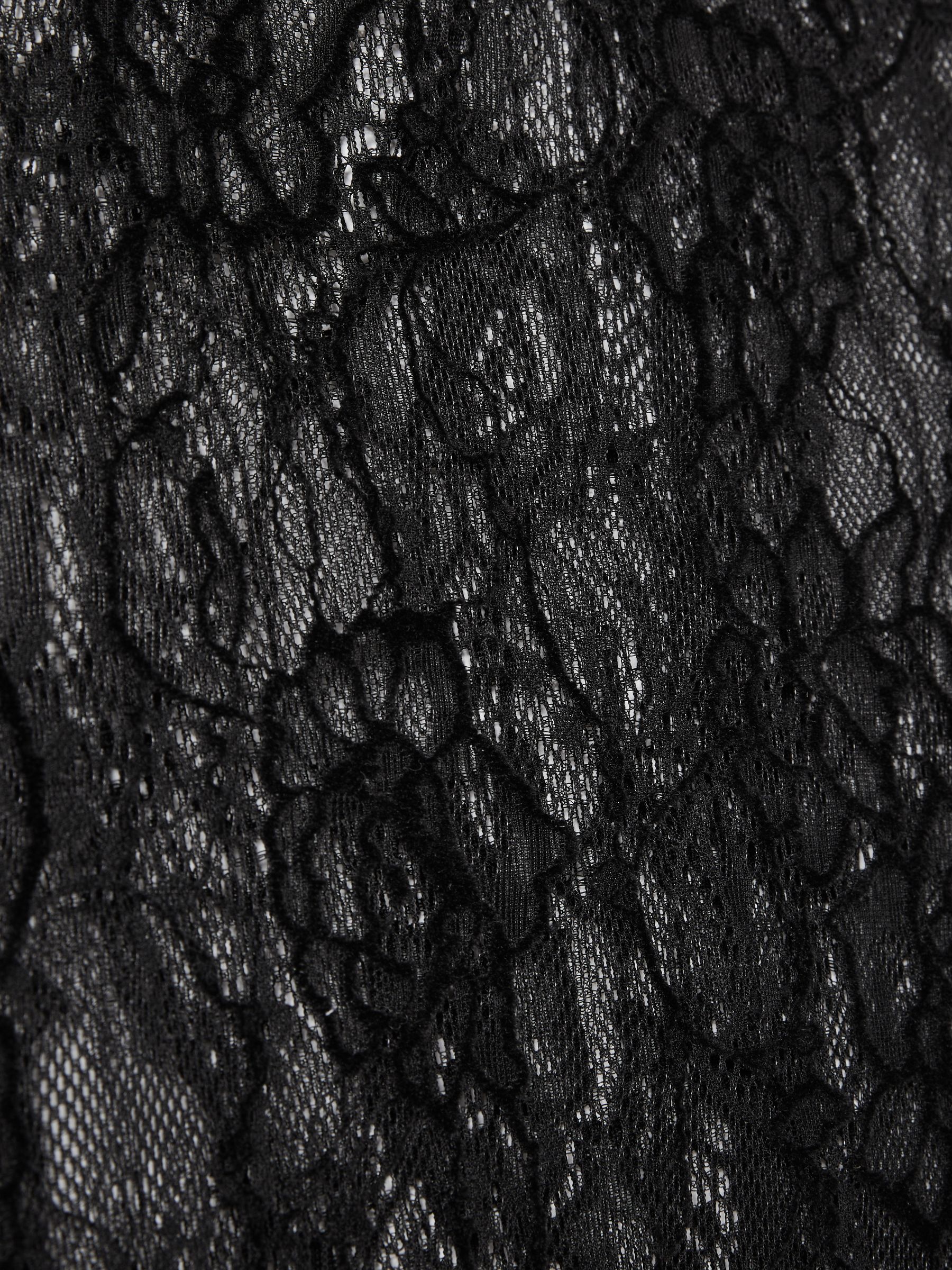 Good American Lace Maxi Dress in Black - Image 2 of 2 Good American Lace Maxi Dress in Black - Image 2 of 2