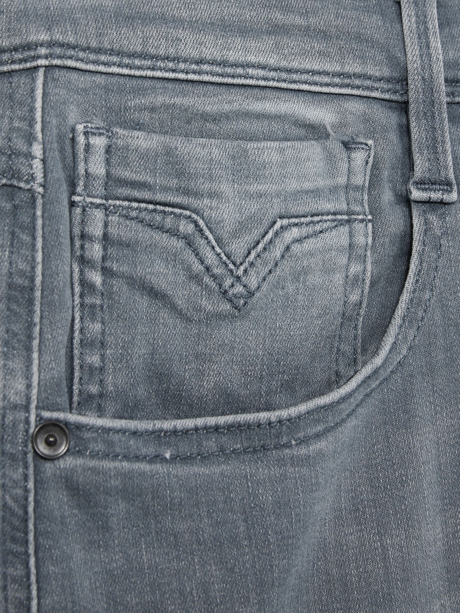 Replay Slim-Fit Hyperflex Jeans in Mid Grey - Image 7 of 7