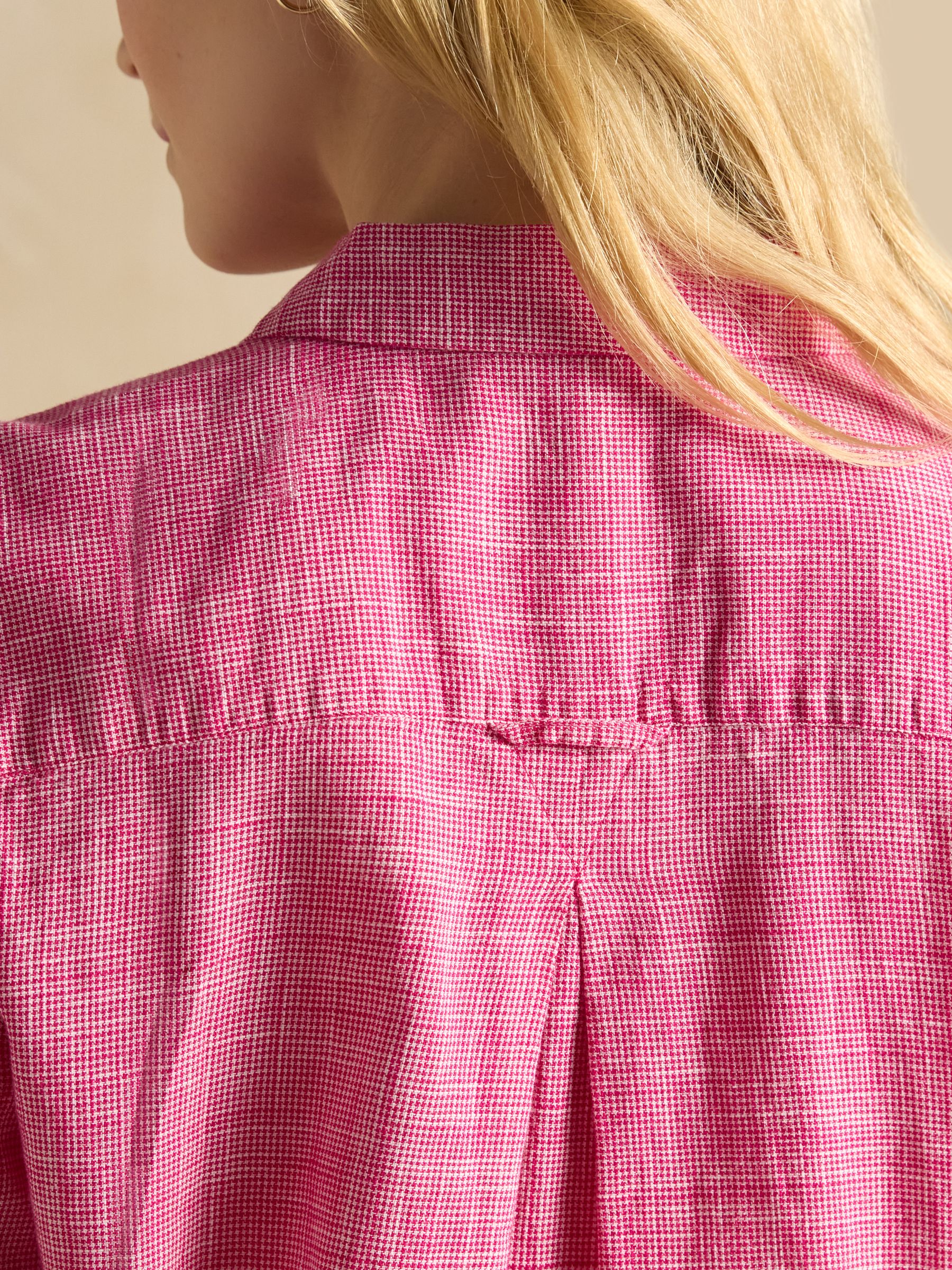 Ida Pink Cotton Shirt - Image 6 of 7