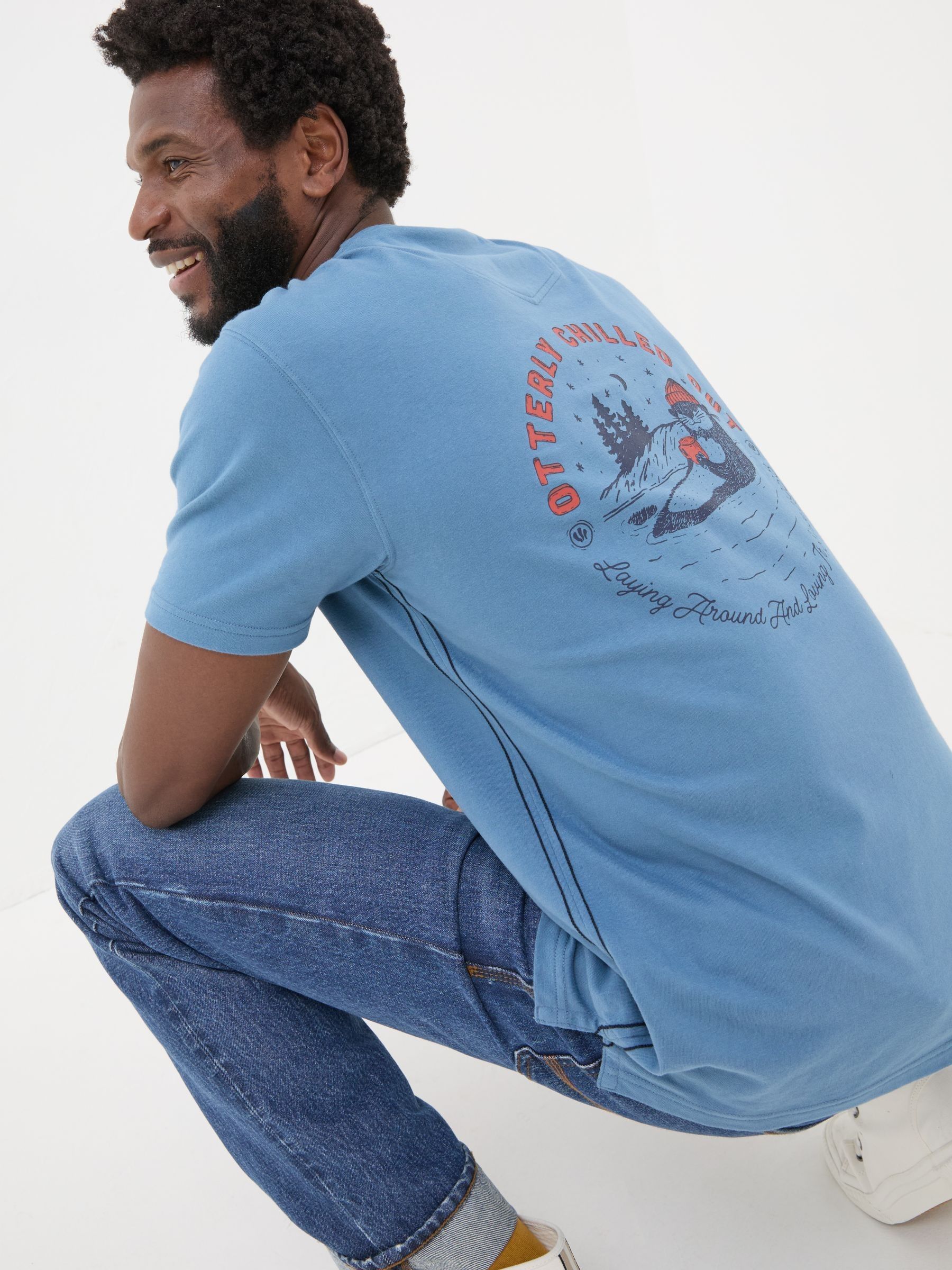 Light Blue Otterley Chilled T-Shirt - Image 6 of 10