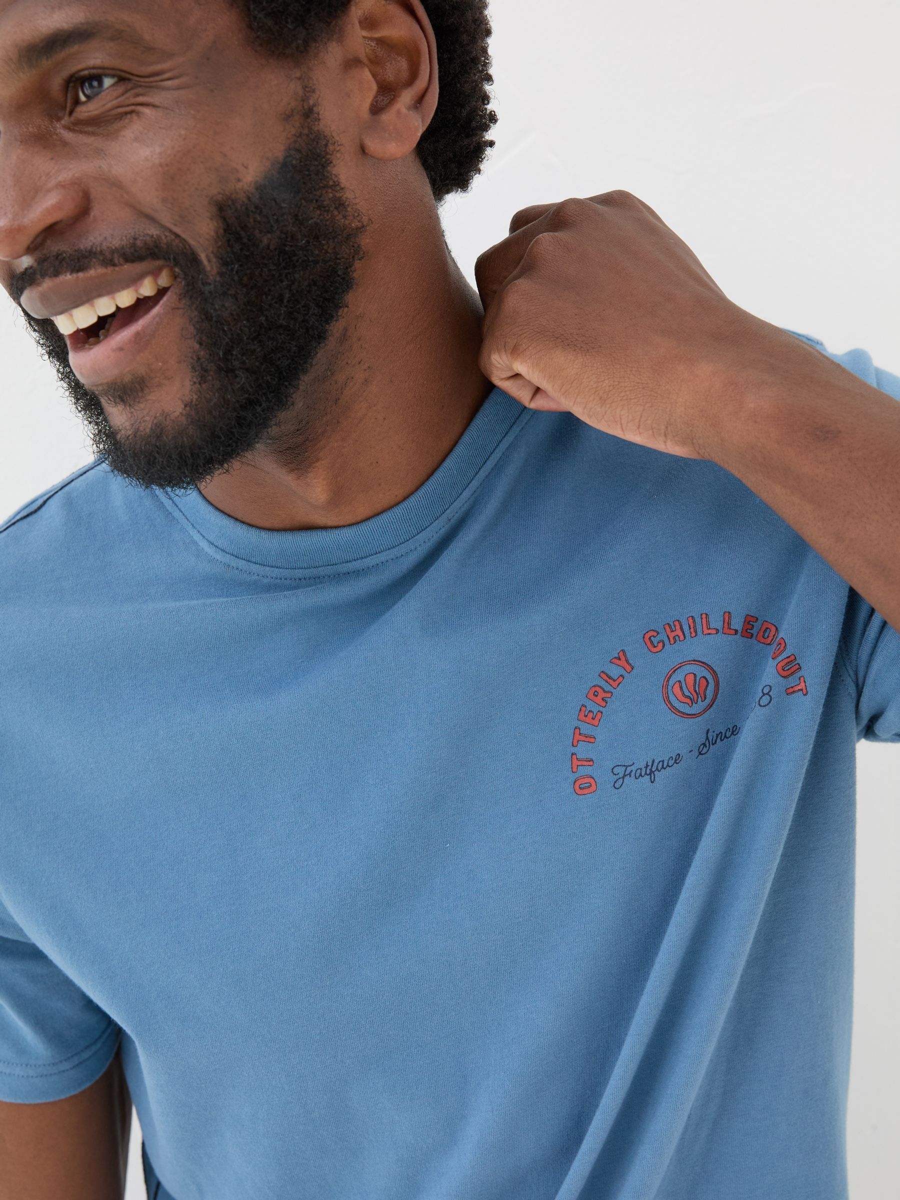 Light Blue Otterley Chilled T-Shirt - Image 7 of 10