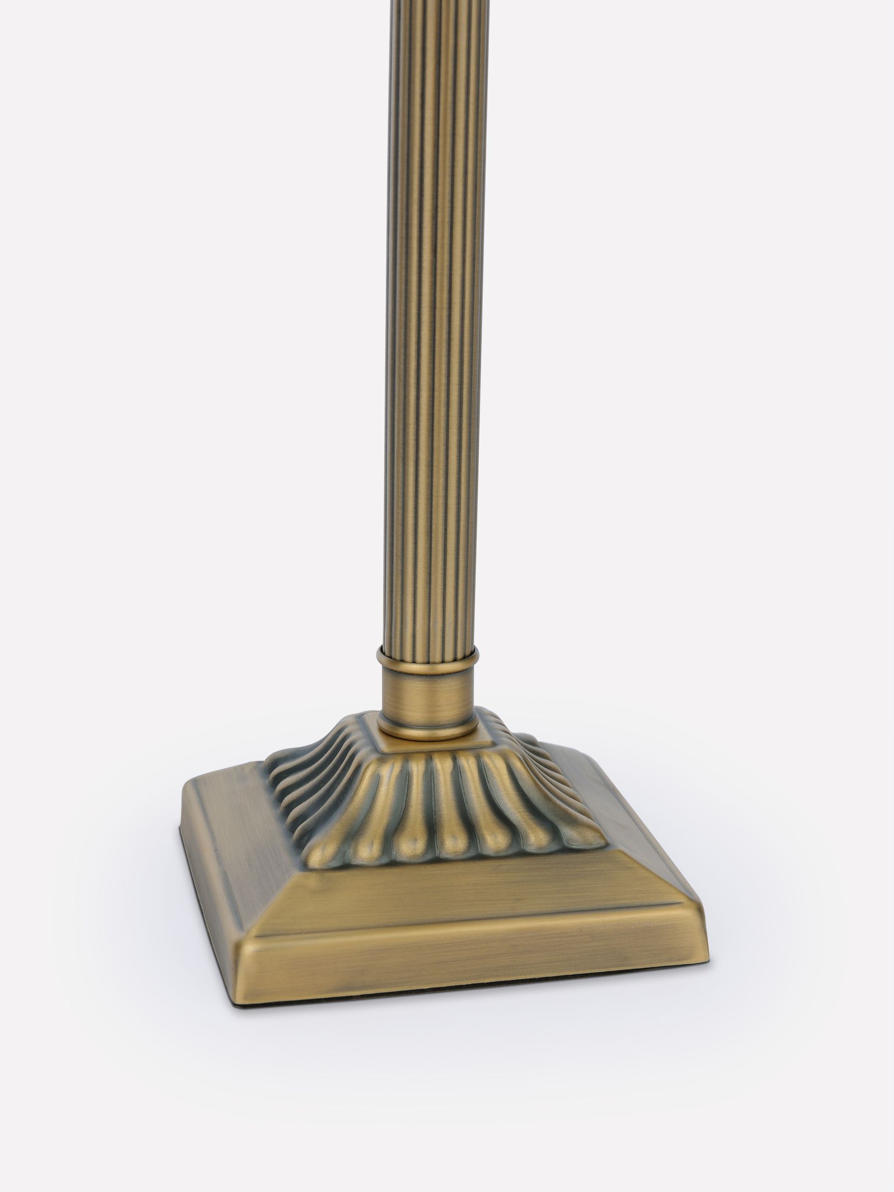 Buscot Brass Square Base Table Lamp - Image 6 of 6
