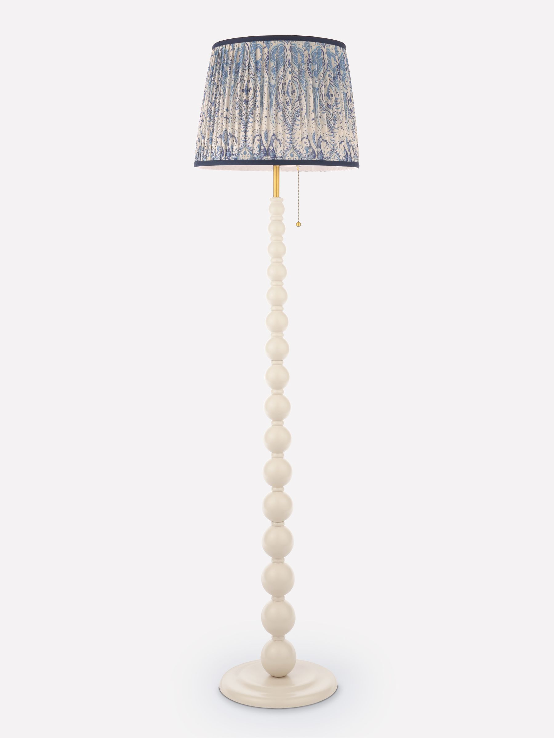 Harewood Cream Floor Lamp - Image 4 of 5
