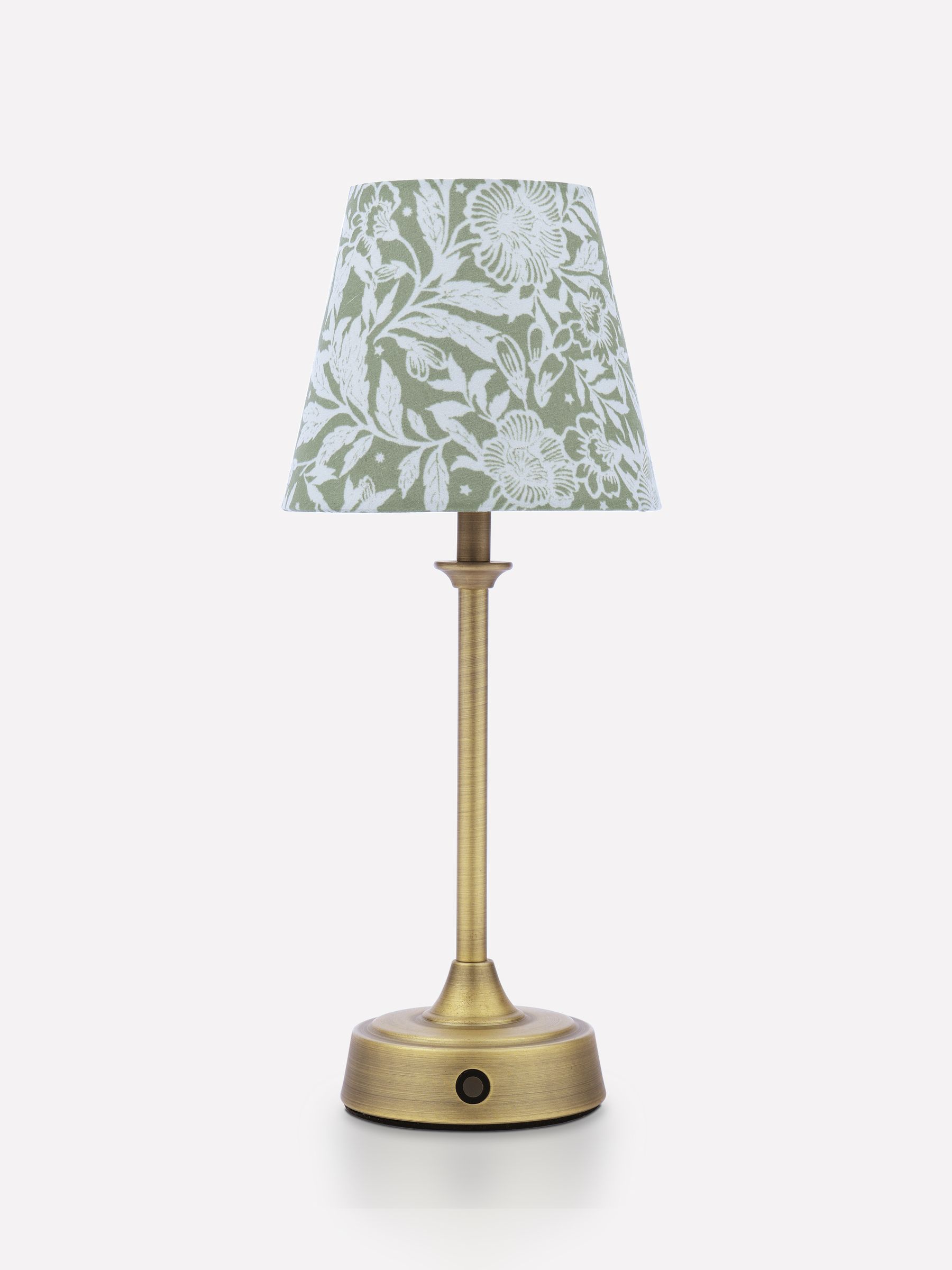 Apsley Green Print Rechargable LED Lamp - Image 4 of 7