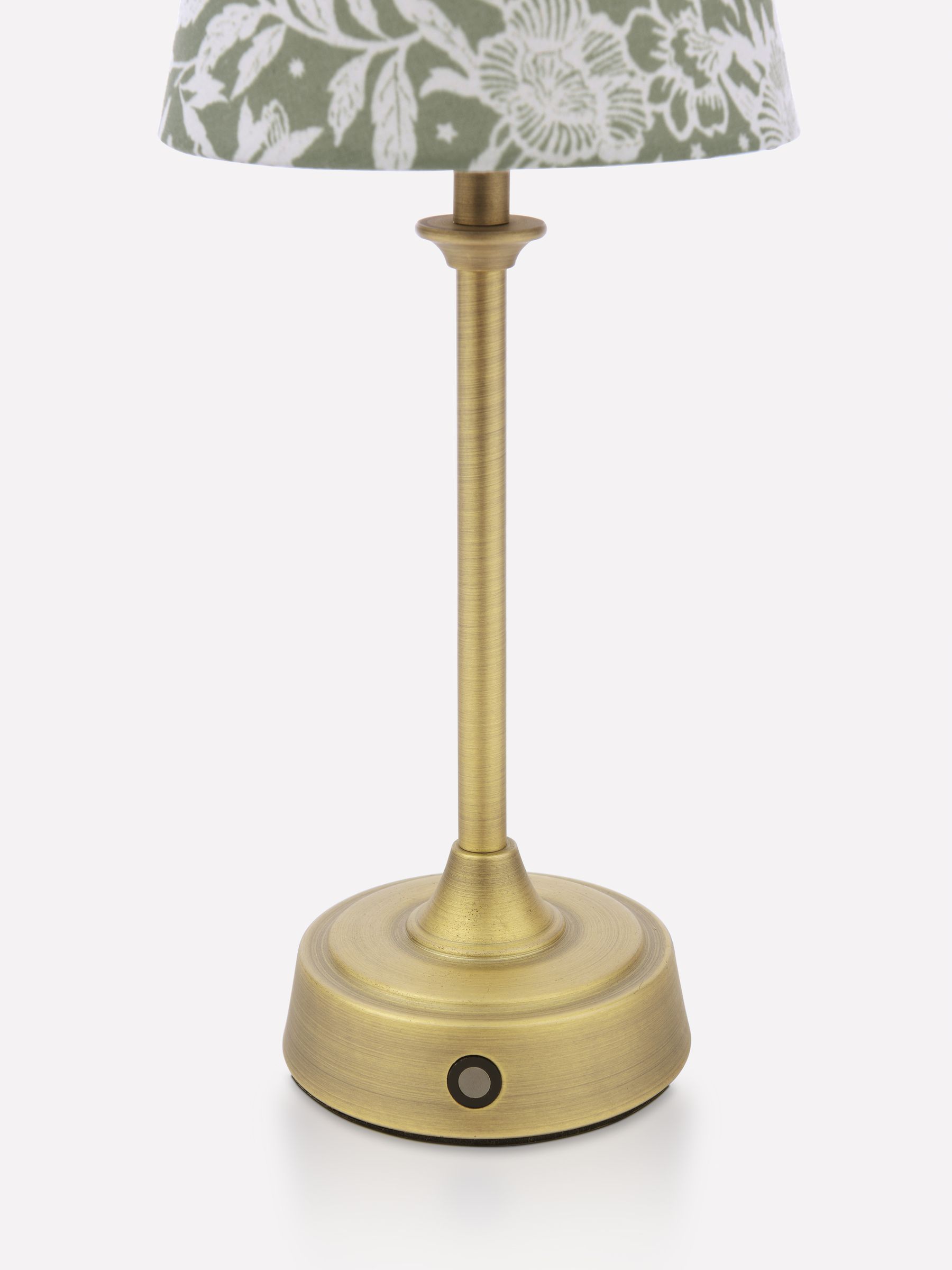 Apsley Green Print Rechargable LED Lamp - Image 6 of 7