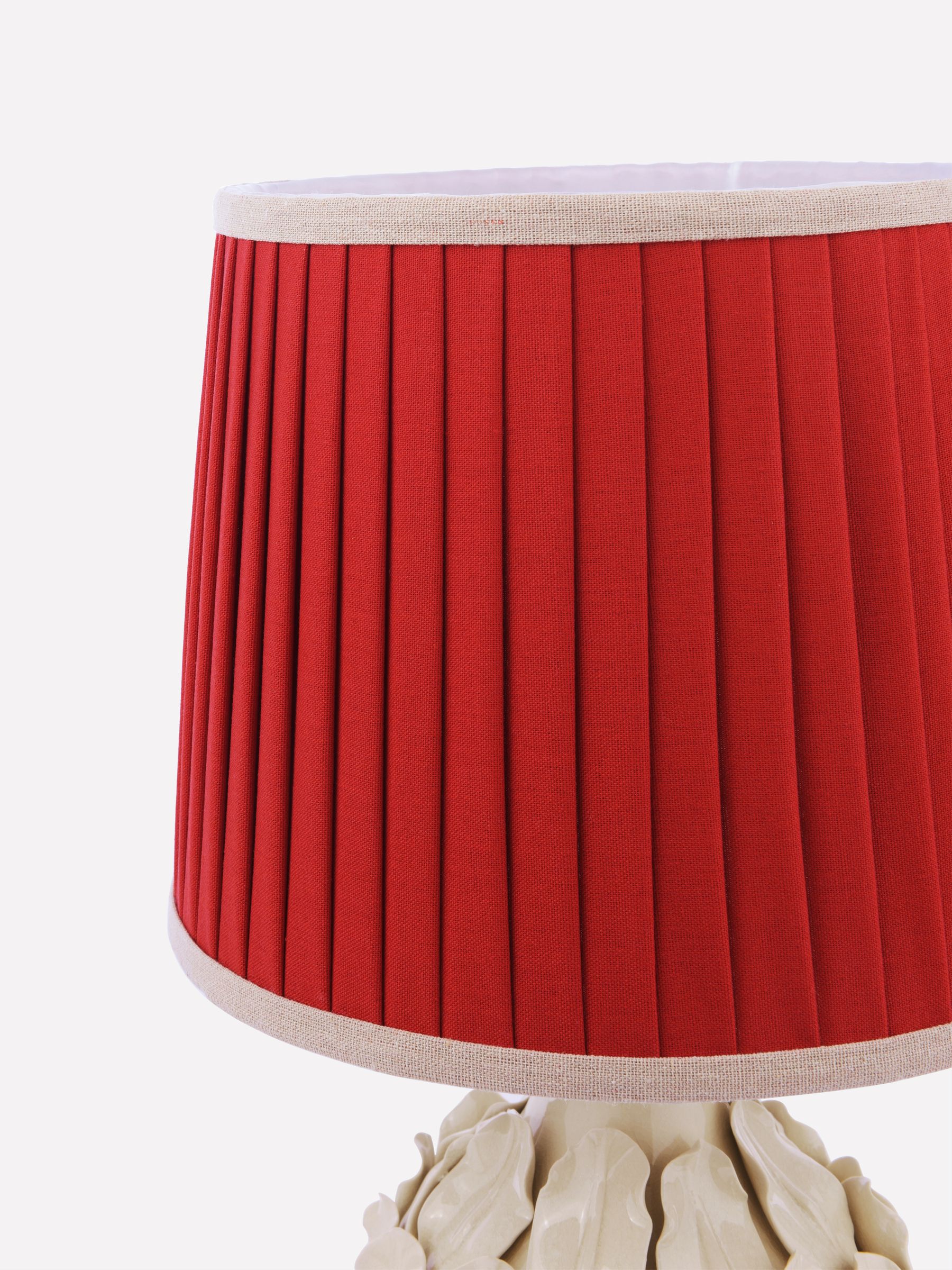 Cream Large Ceramic Table Lamp Chatsworth - Image 5 of 7