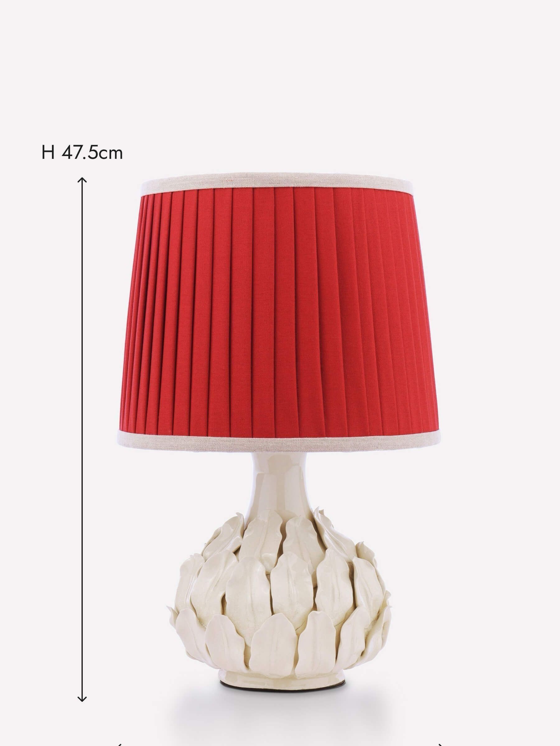 Cream Large Ceramic Table Lamp Chatsworth - Image 7 of 7
