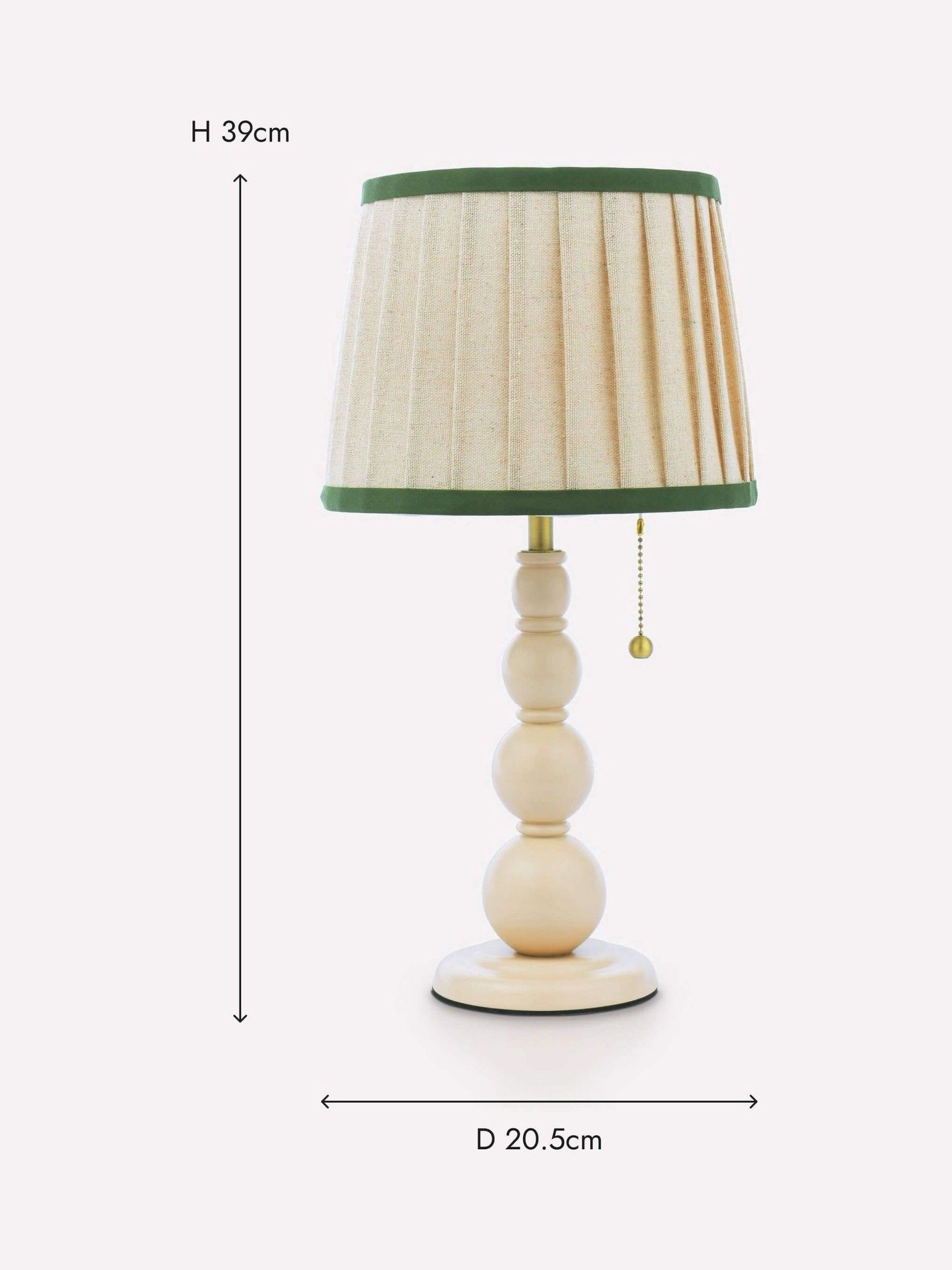 Harewood Cream Table Lamp - Image 7 of 7