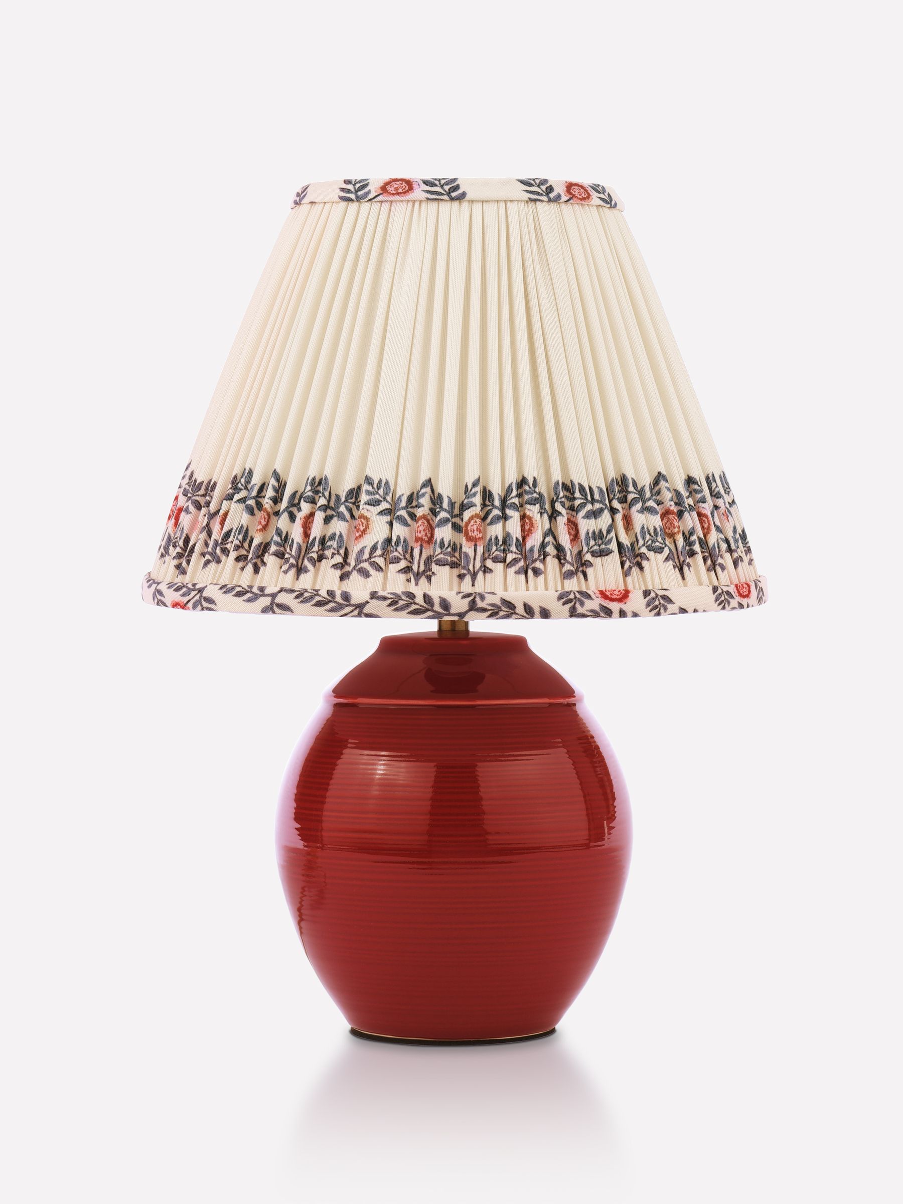 Wentworth Plum Red Table Lamp - Image 4 of 7