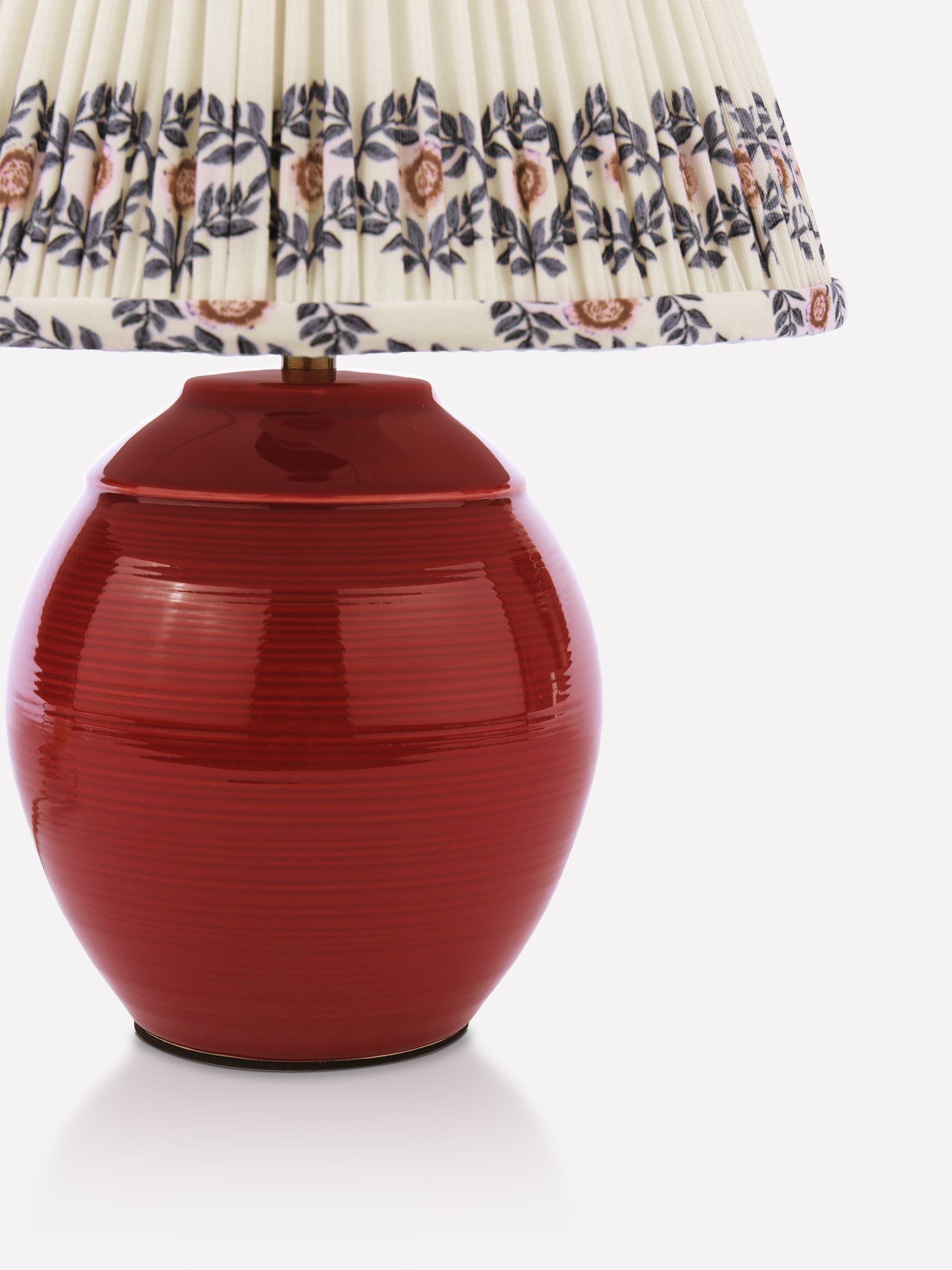 Wentworth Plum Red Table Lamp - Image 6 of 7
