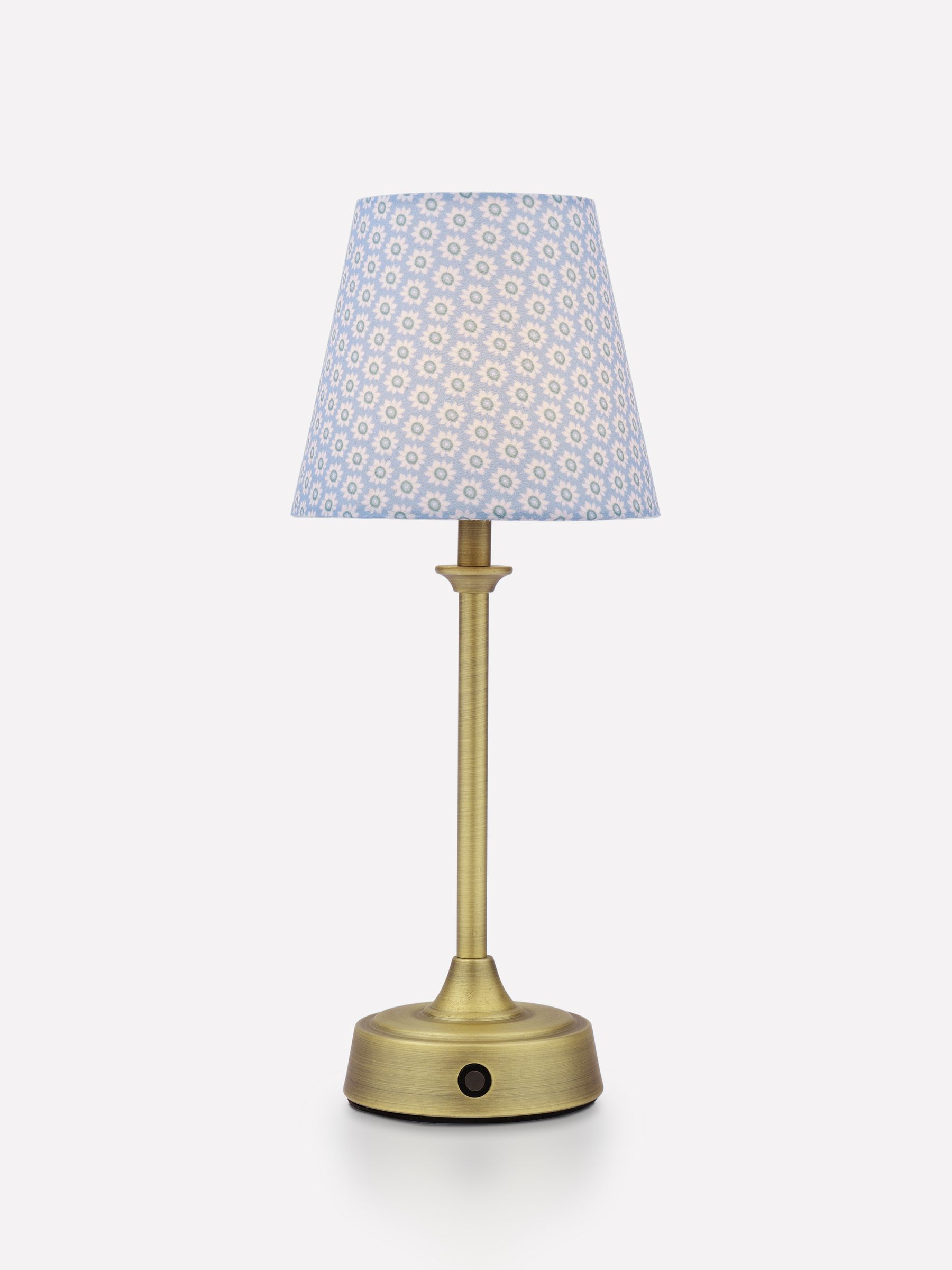 Apsley Blue Print Rechargable LED Lamp - Image 4 of 7
