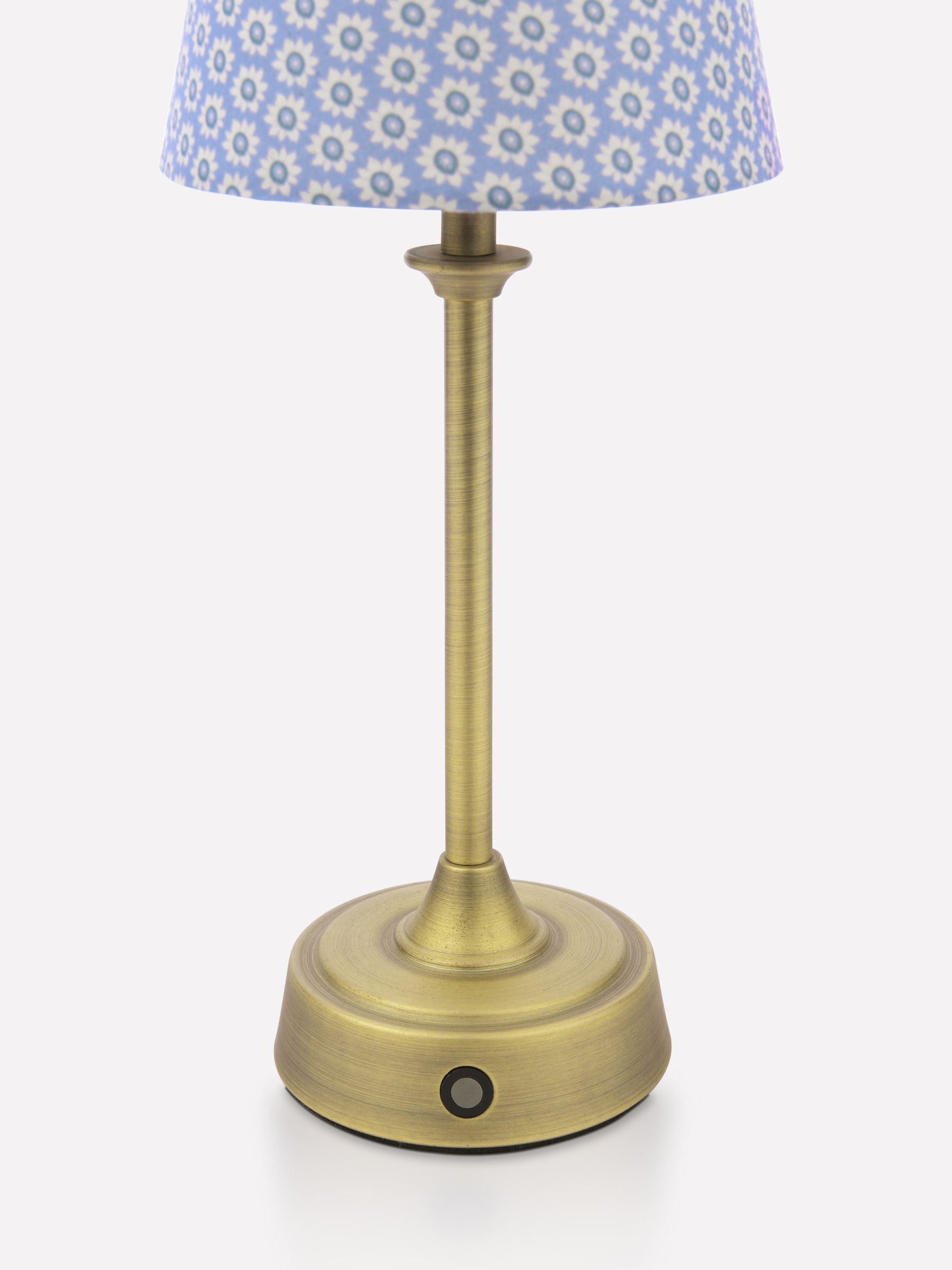 Apsley Blue Print Rechargable LED Lamp - Image 6 of 7