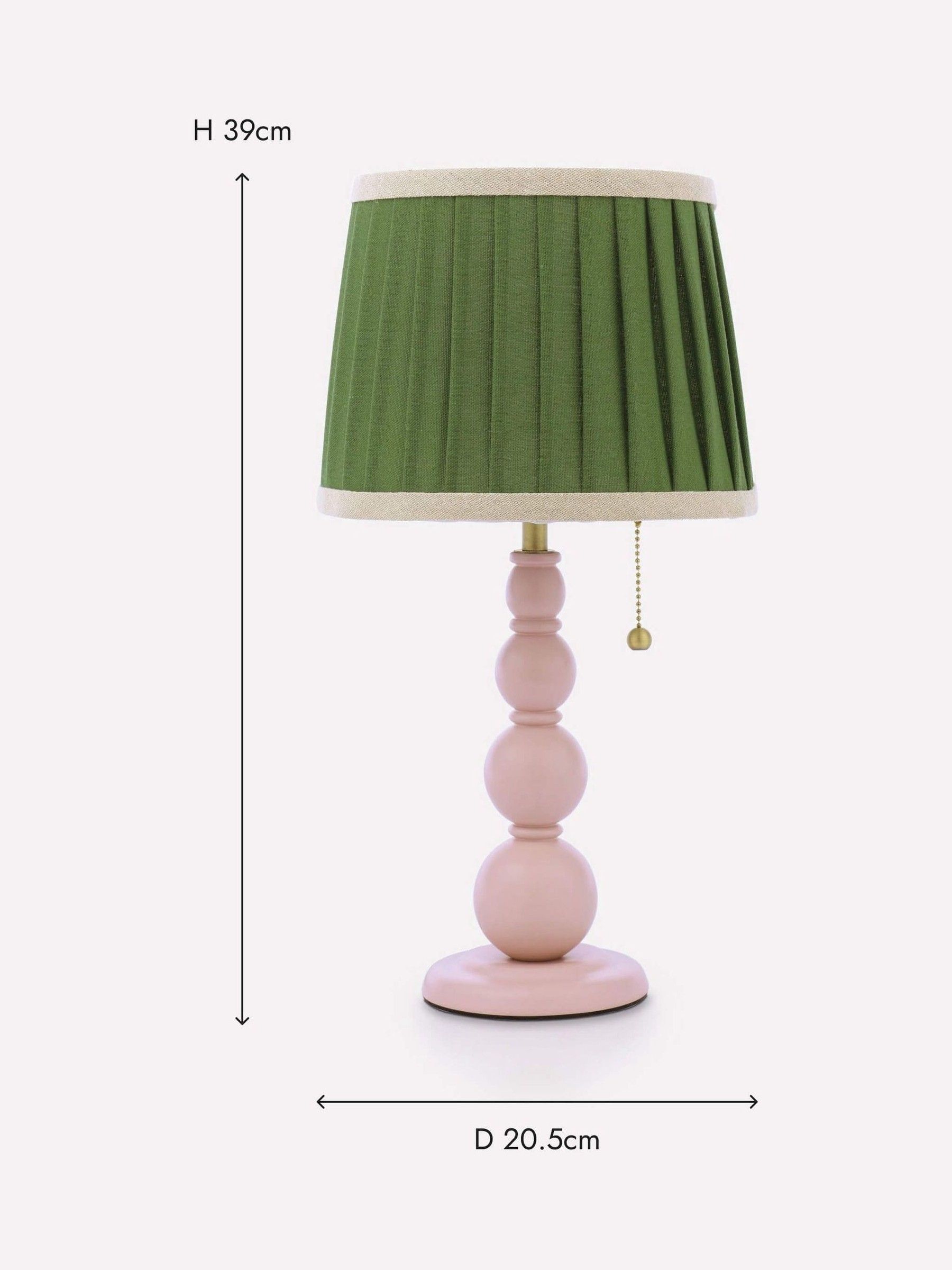 Harewood Pink Table Lamp - Image 7 of 7