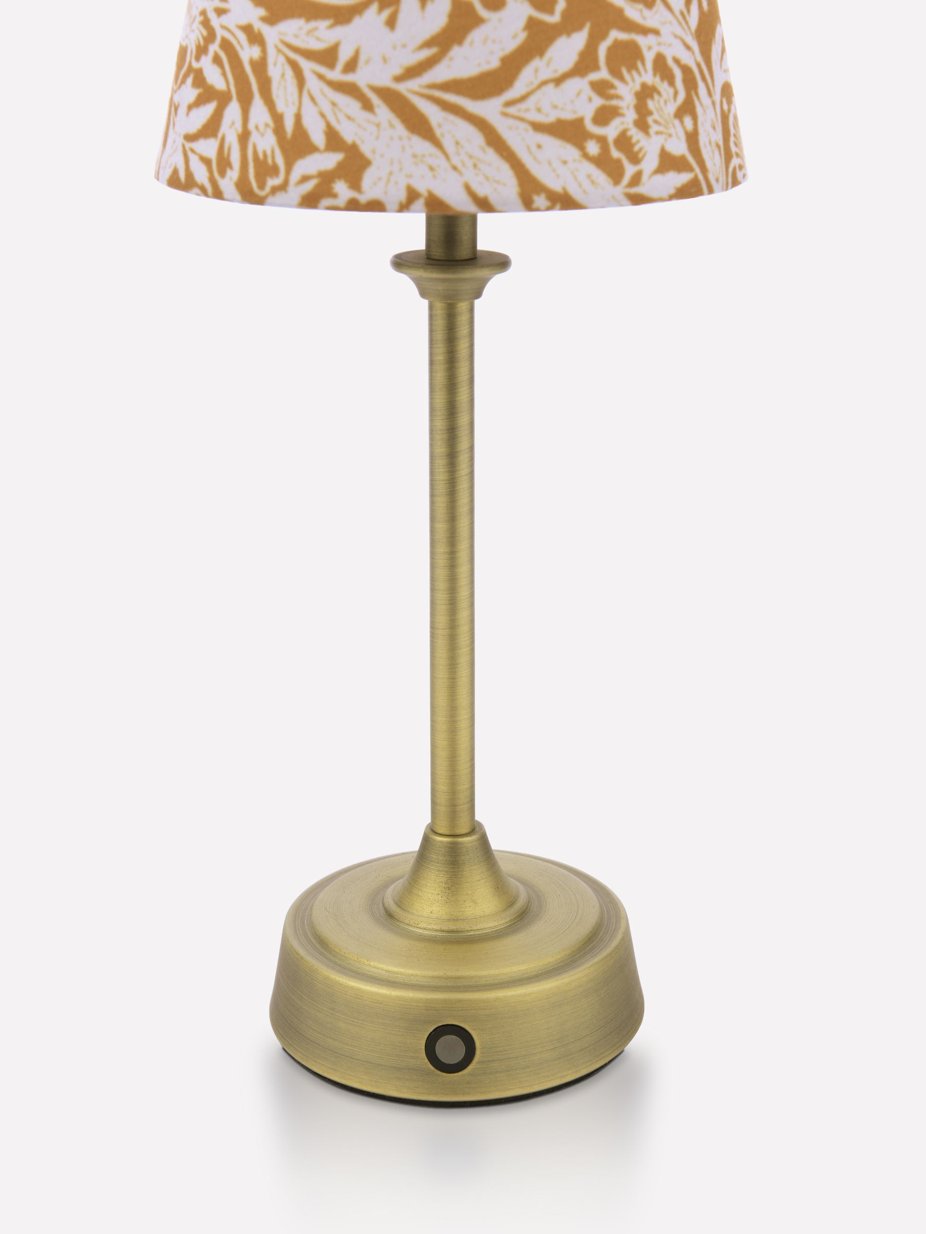 Apsley Gold Print Rechargable LED Lamp - Image 6 of 7