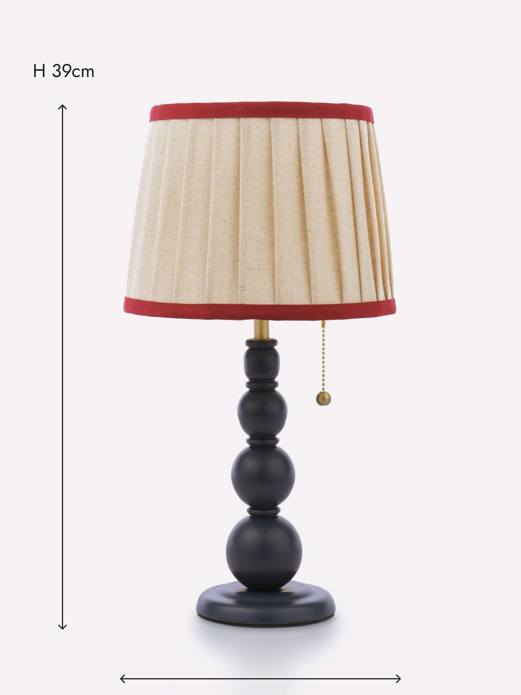 Harewood Navy Table Lamp - Image 9 of 9