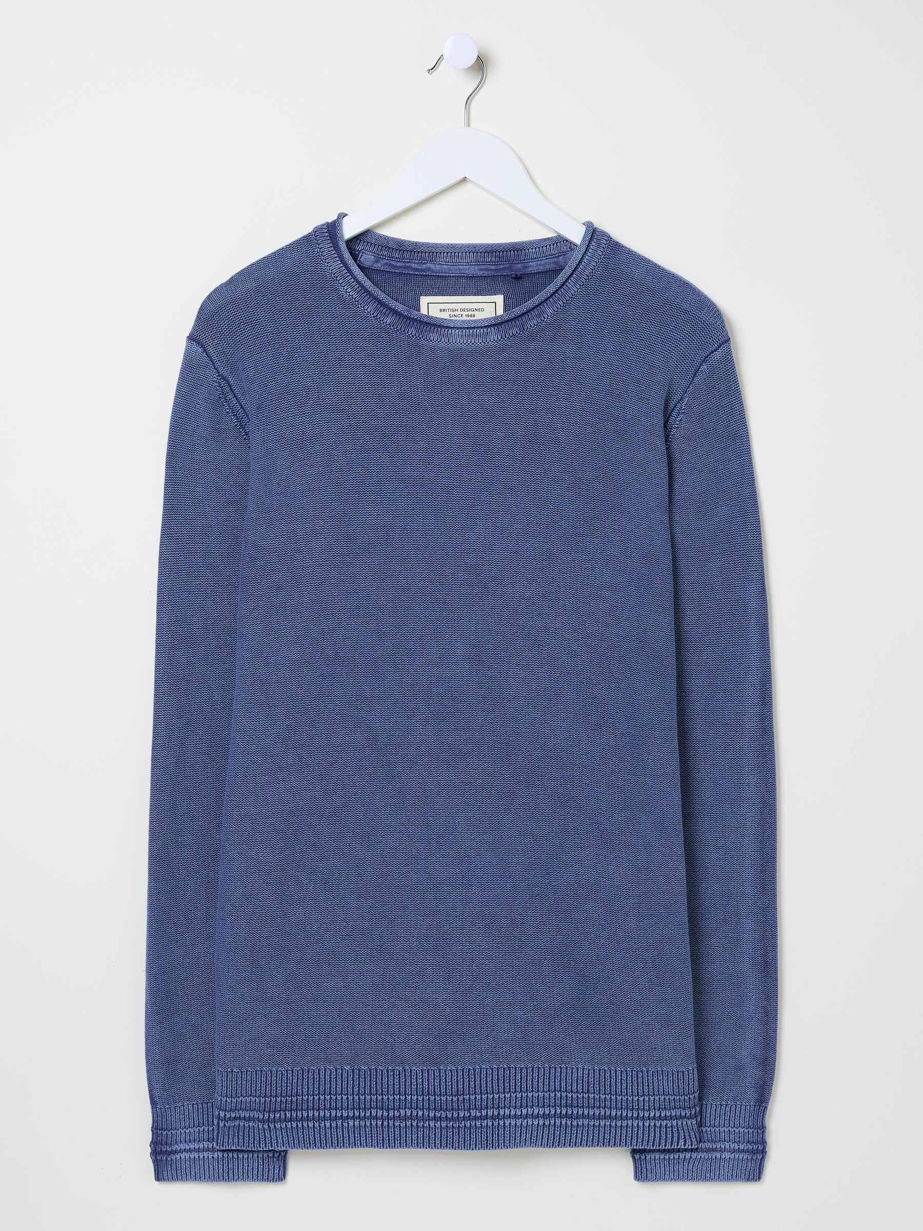 French Navy Berwick Laundered Crew Neck Jumper - Image 6 of 6