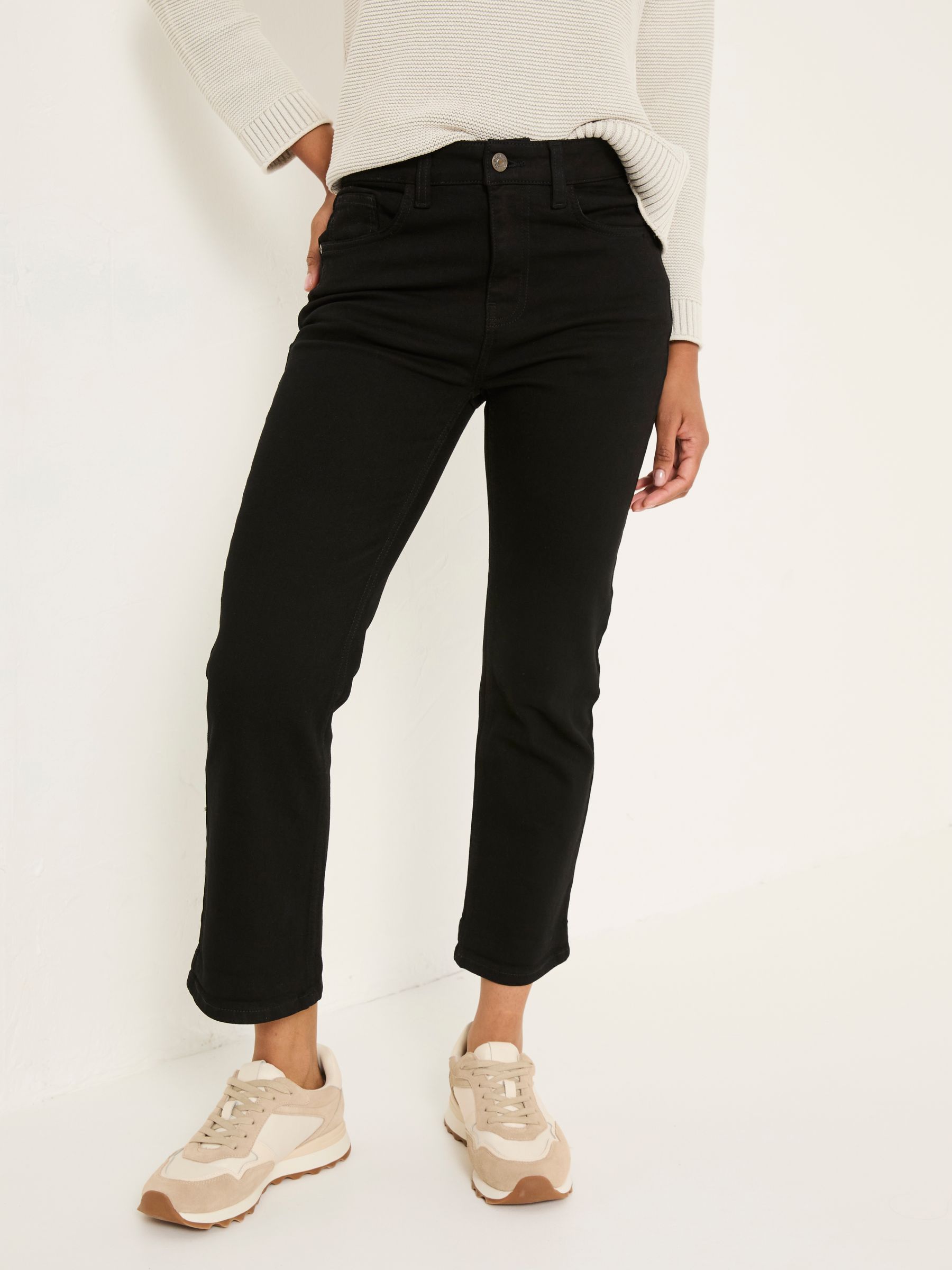 Sway Black Cropped Jeans - Image 3 of 6
