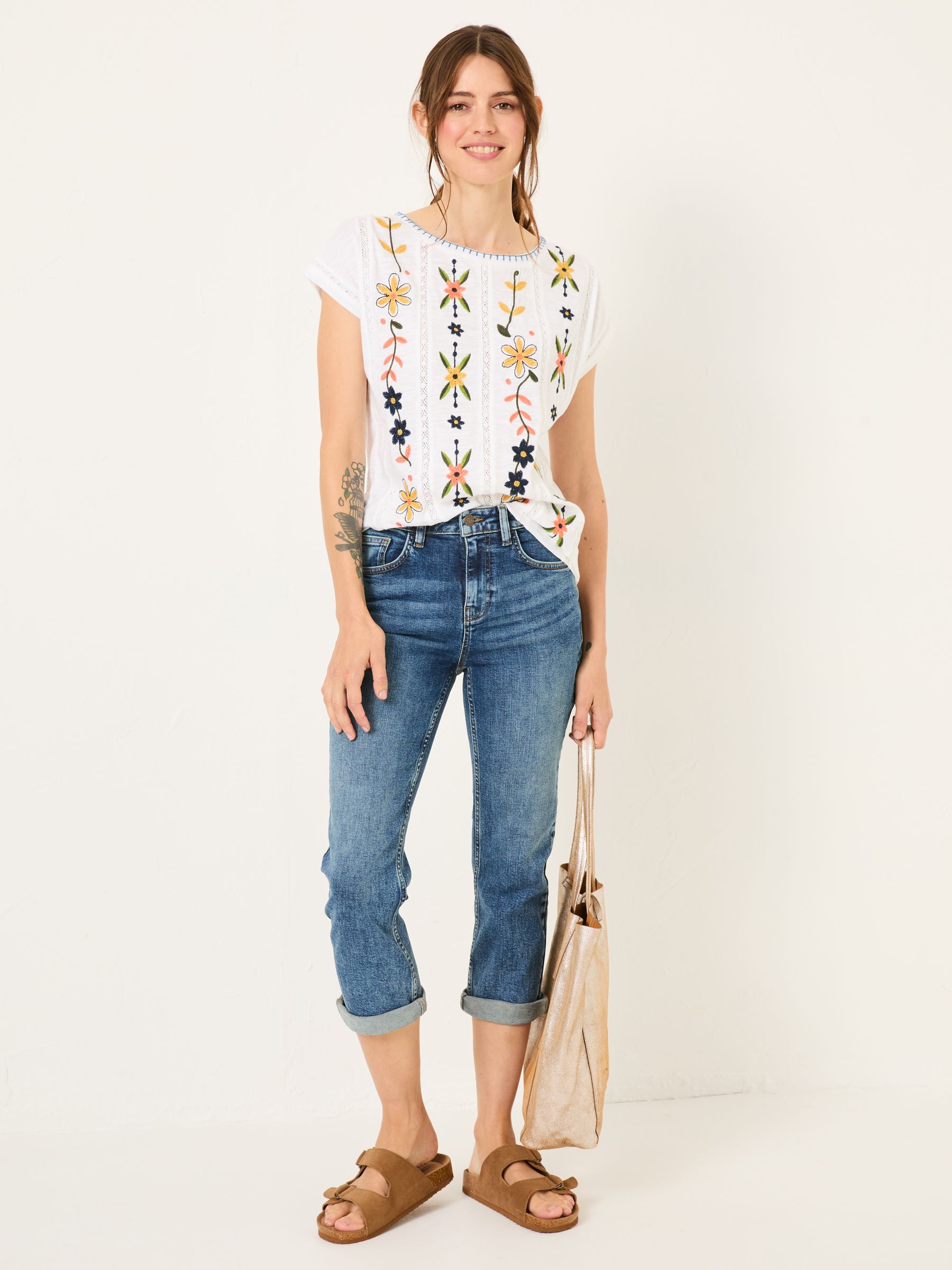 Sway Denim Vintage Cropped Jeans - Image 3 of 6