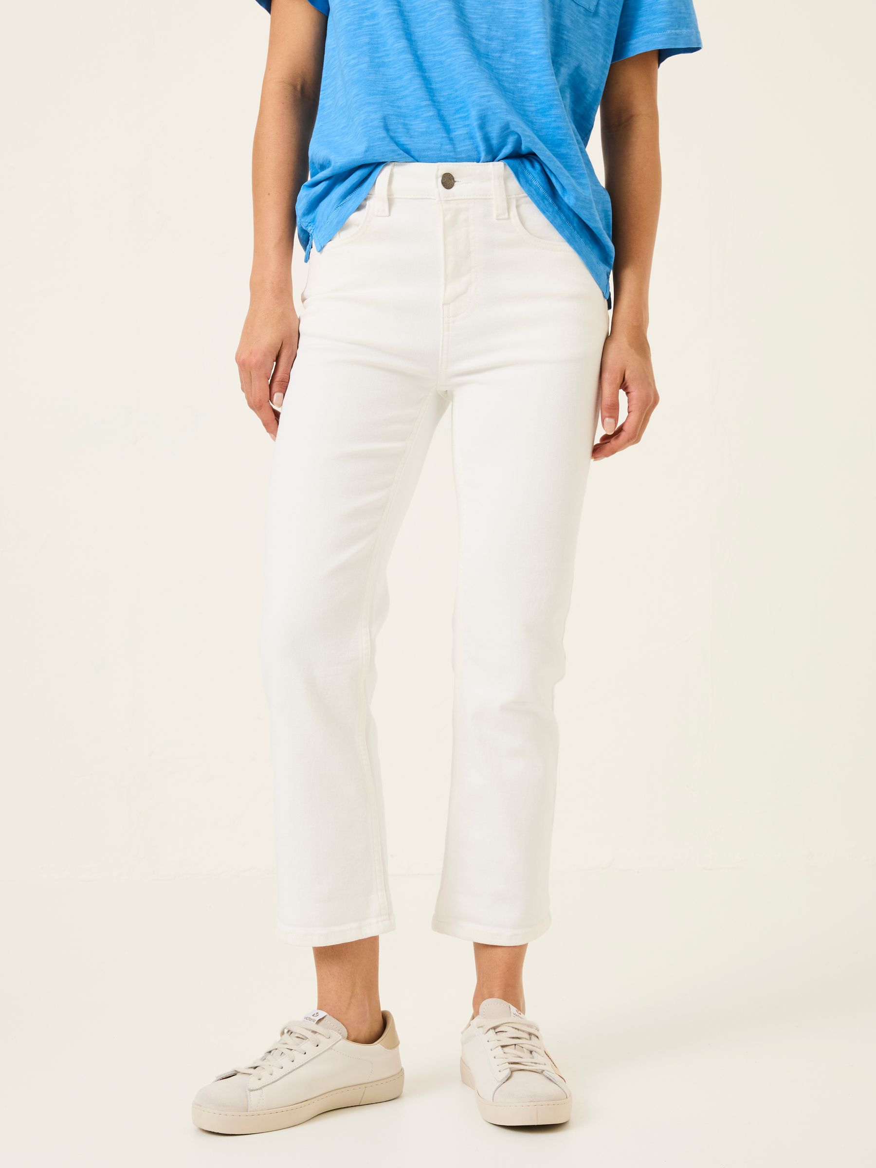 Sway White Capri Jeans - Image 1 of 6
