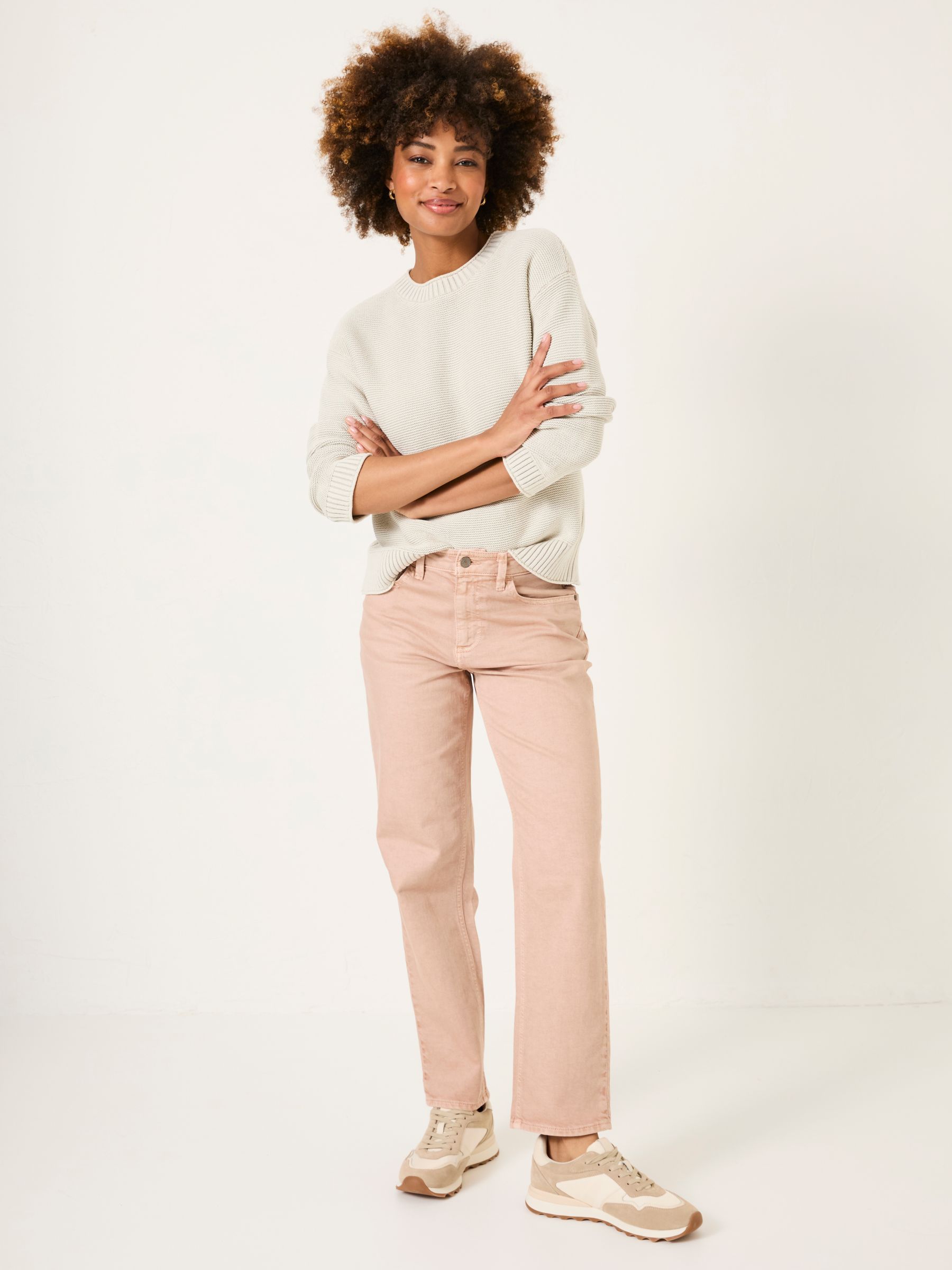 Ludlow Pink Boyfriend Jeans - Image 1 of 10
