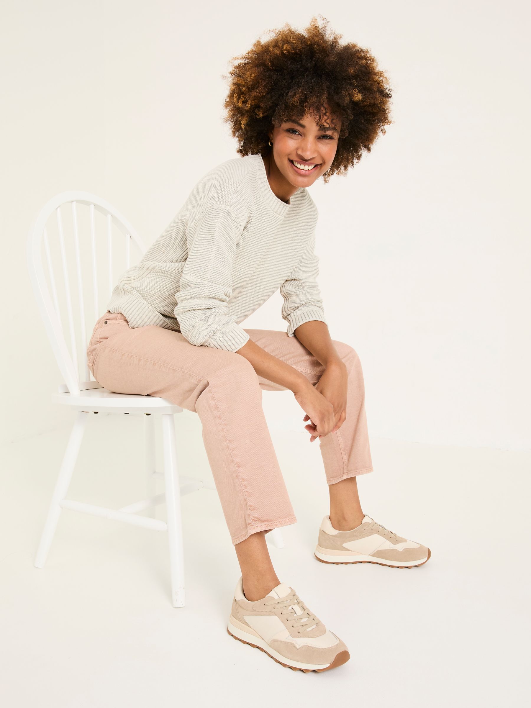 Ludlow Pink Boyfriend Jeans - Image 3 of 10