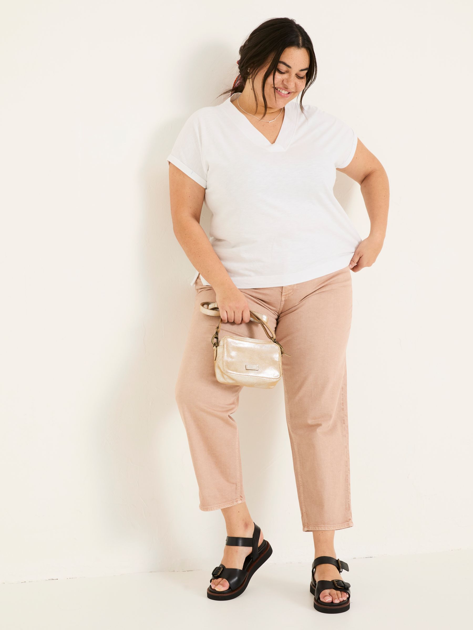 Ludlow Pink Boyfriend Jeans - Image 6 of 10