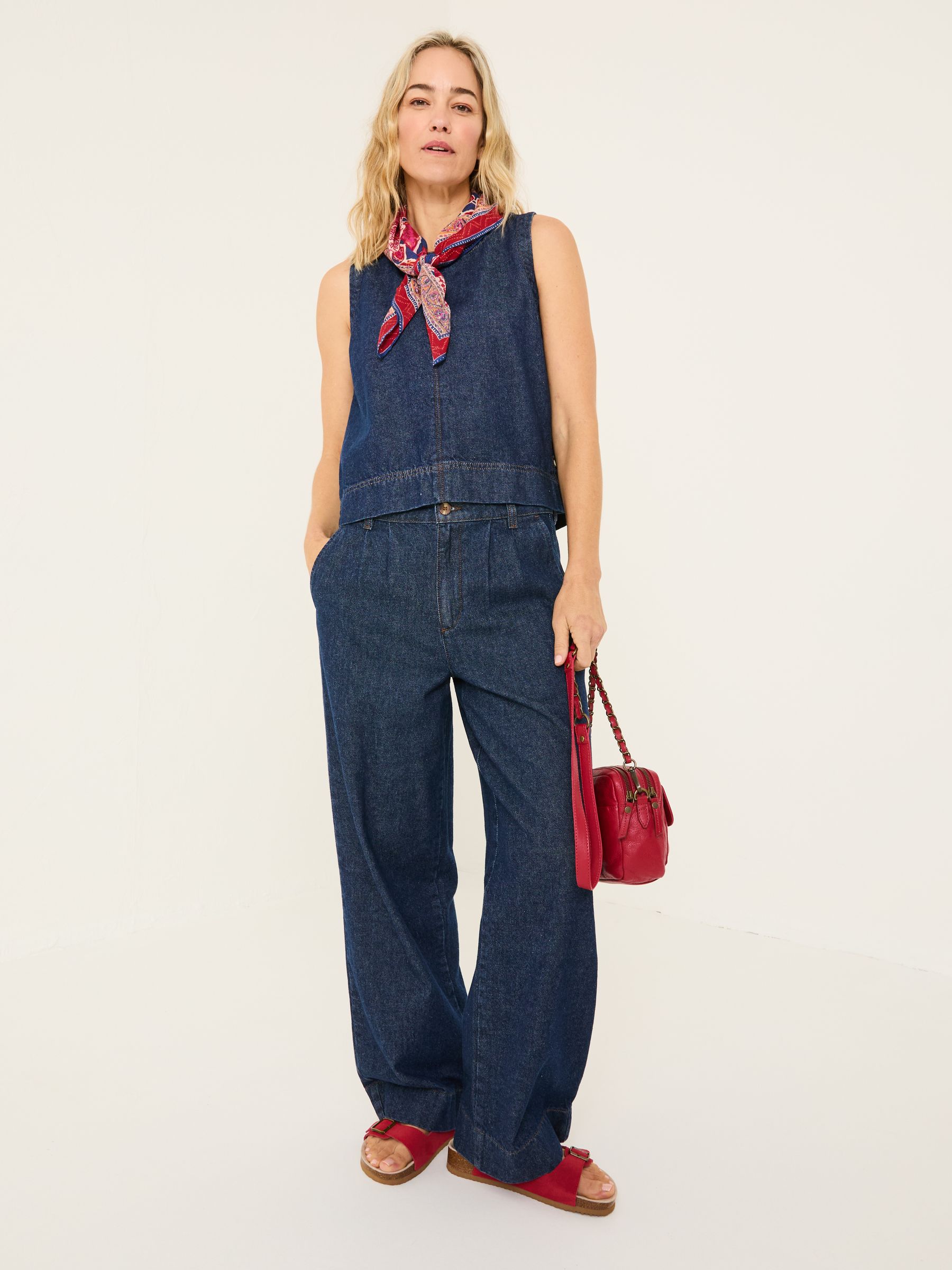 Arie Ink Wide Leg Jeans - Image 1 of 7