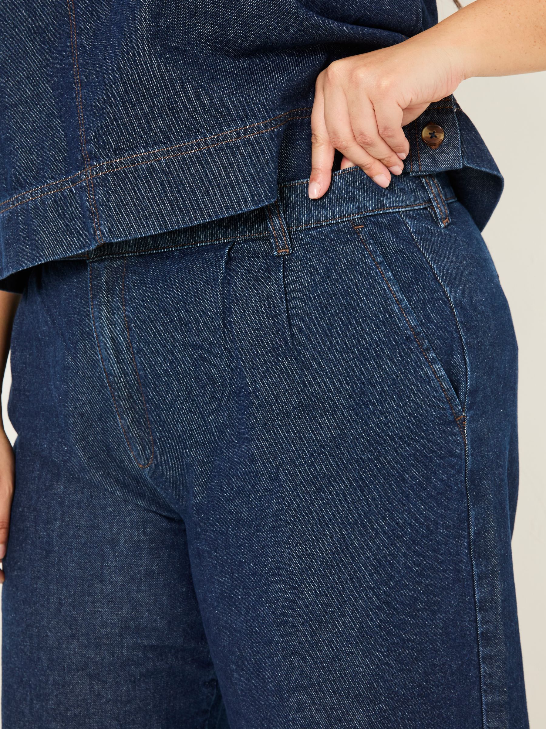 Arie Ink Wide Leg Jeans - Image 6 of 7