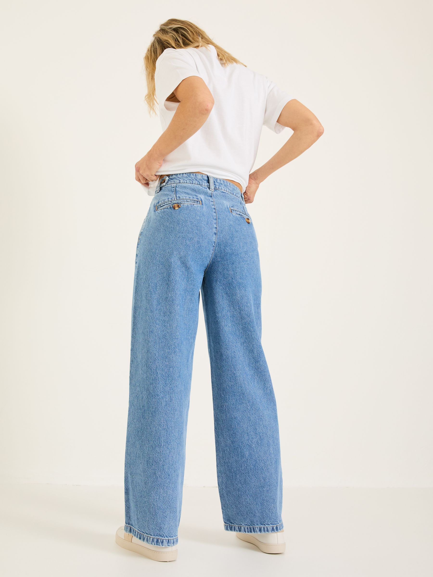 Ginger Denim Vintage Wide Leg Jeans - Image 3 of 7