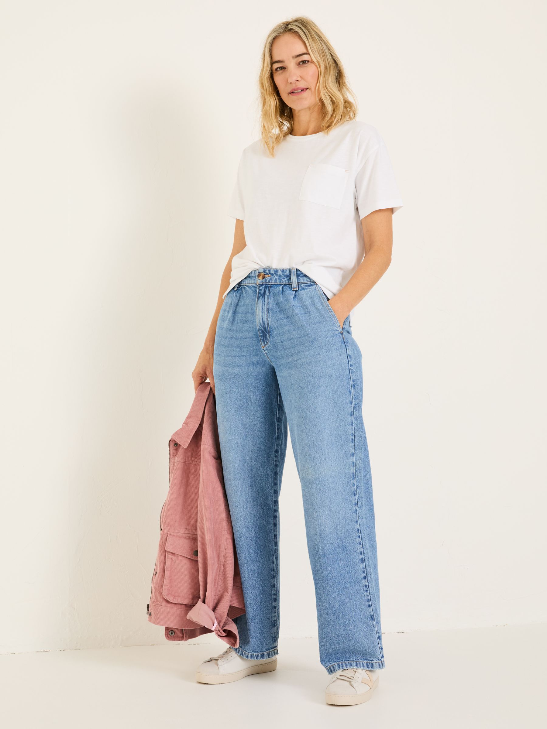 Ginger Denim Vintage Wide Leg Jeans - Image 4 of 7