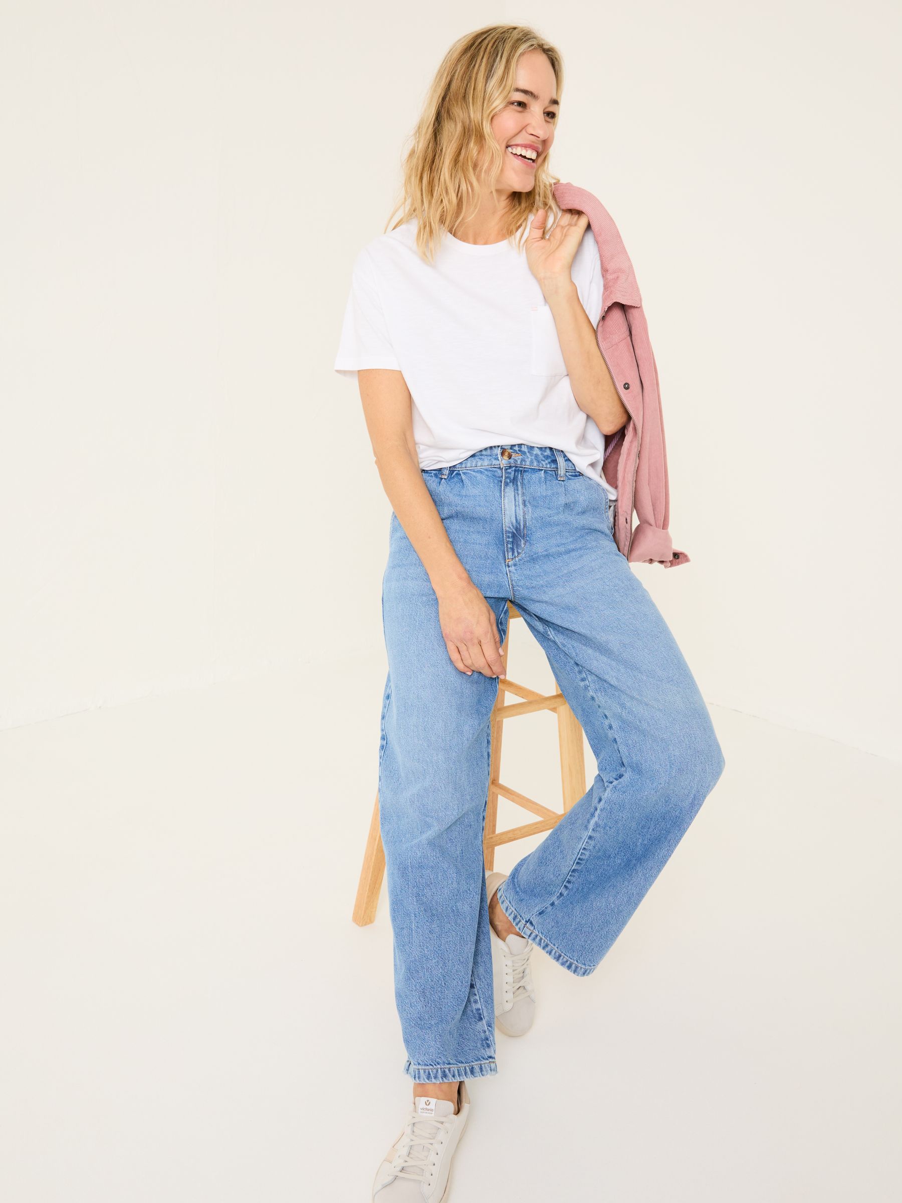 Ginger Denim Vintage Wide Leg Jeans - Image 5 of 7