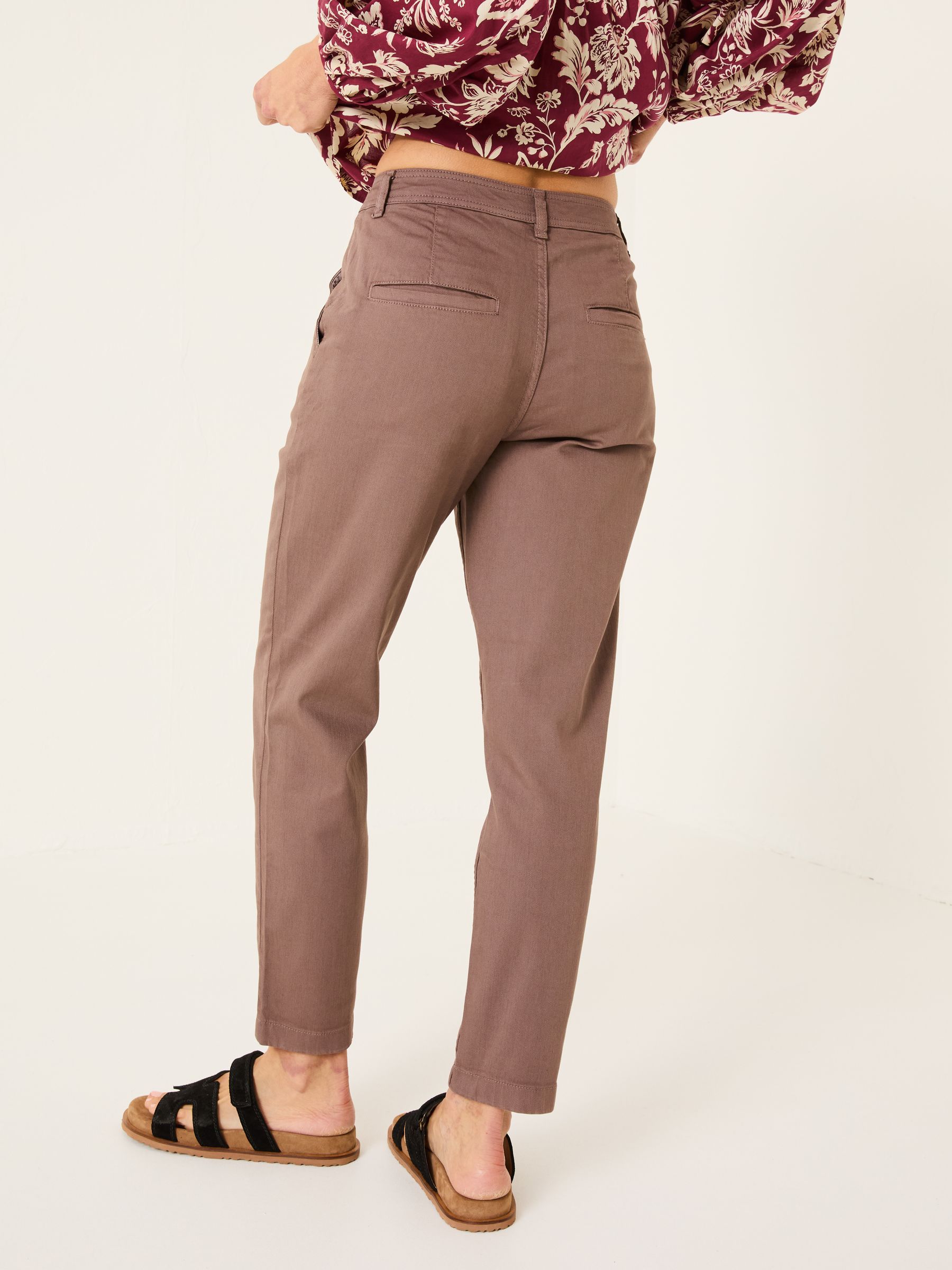 Aspen Brown Chino Trousers - Image 2 of 5