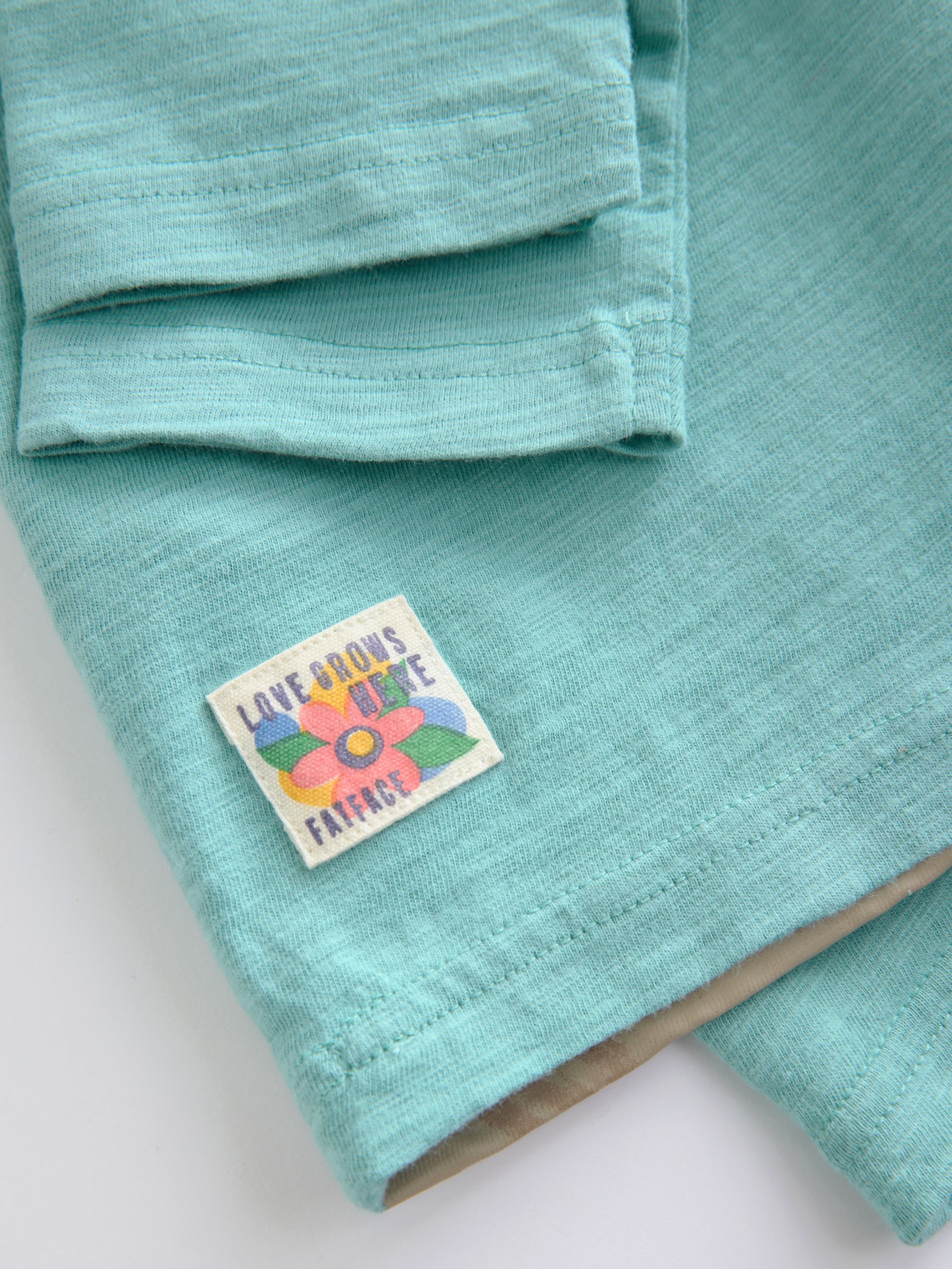 Blue 100% Cotton Llama Graphic T-Shirt - Image 4 of 4