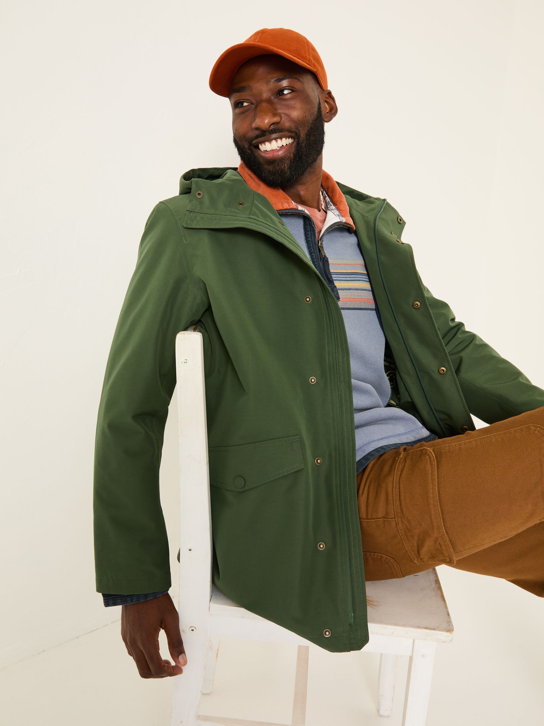 Westbay Dark Green Waterproof Raincoat - Image 3 of 7