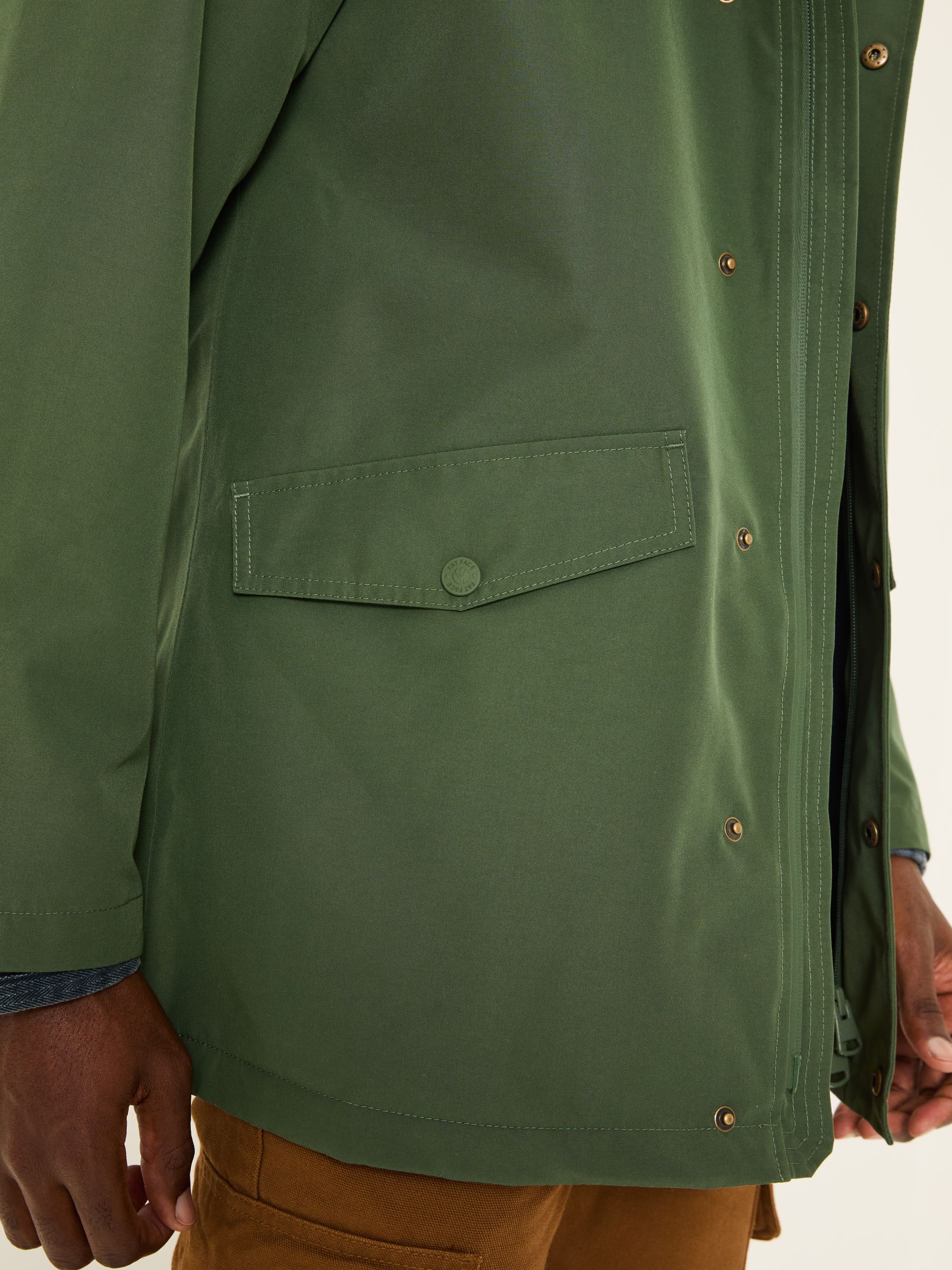 Westbay Dark Green Waterproof Raincoat - Image 6 of 7